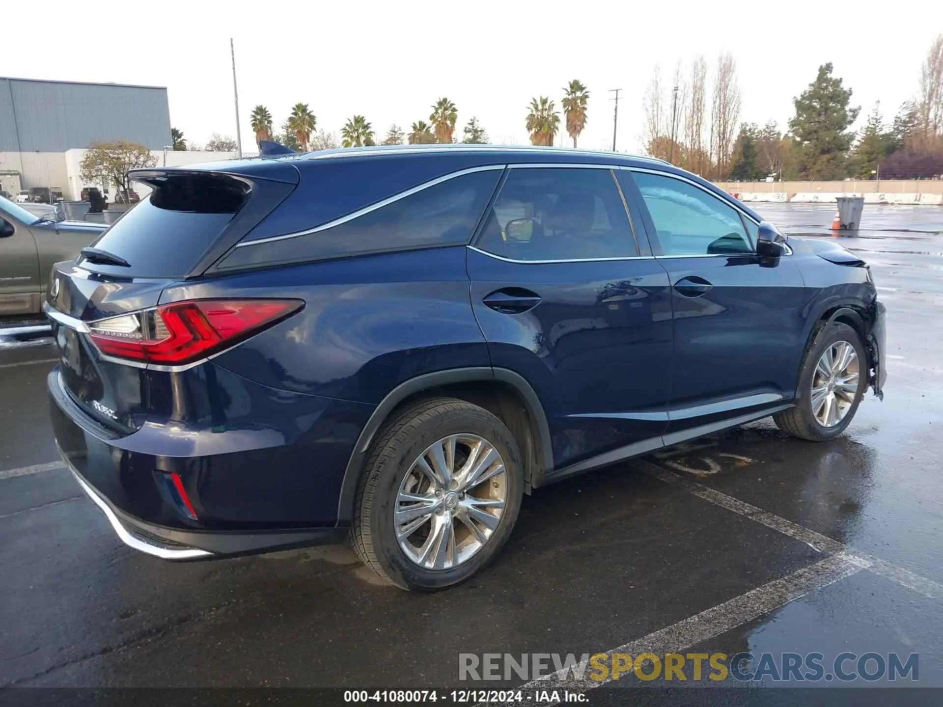 4 fotografías del automóvil dañado JTJHZKFA9N2038985 LEXUS RX 350L 2022