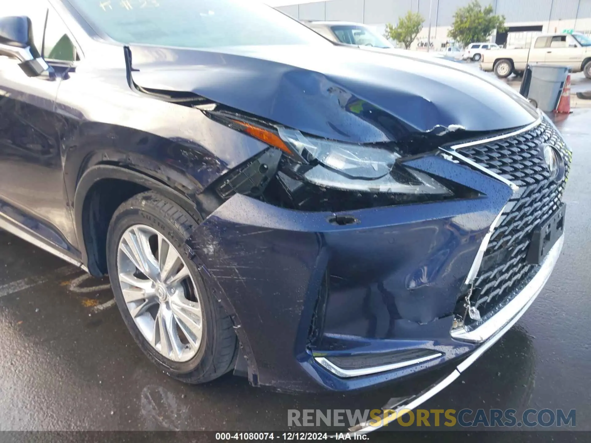6 fotografías del automóvil dañado JTJHZKFA9N2038985 LEXUS RX 350L 2022