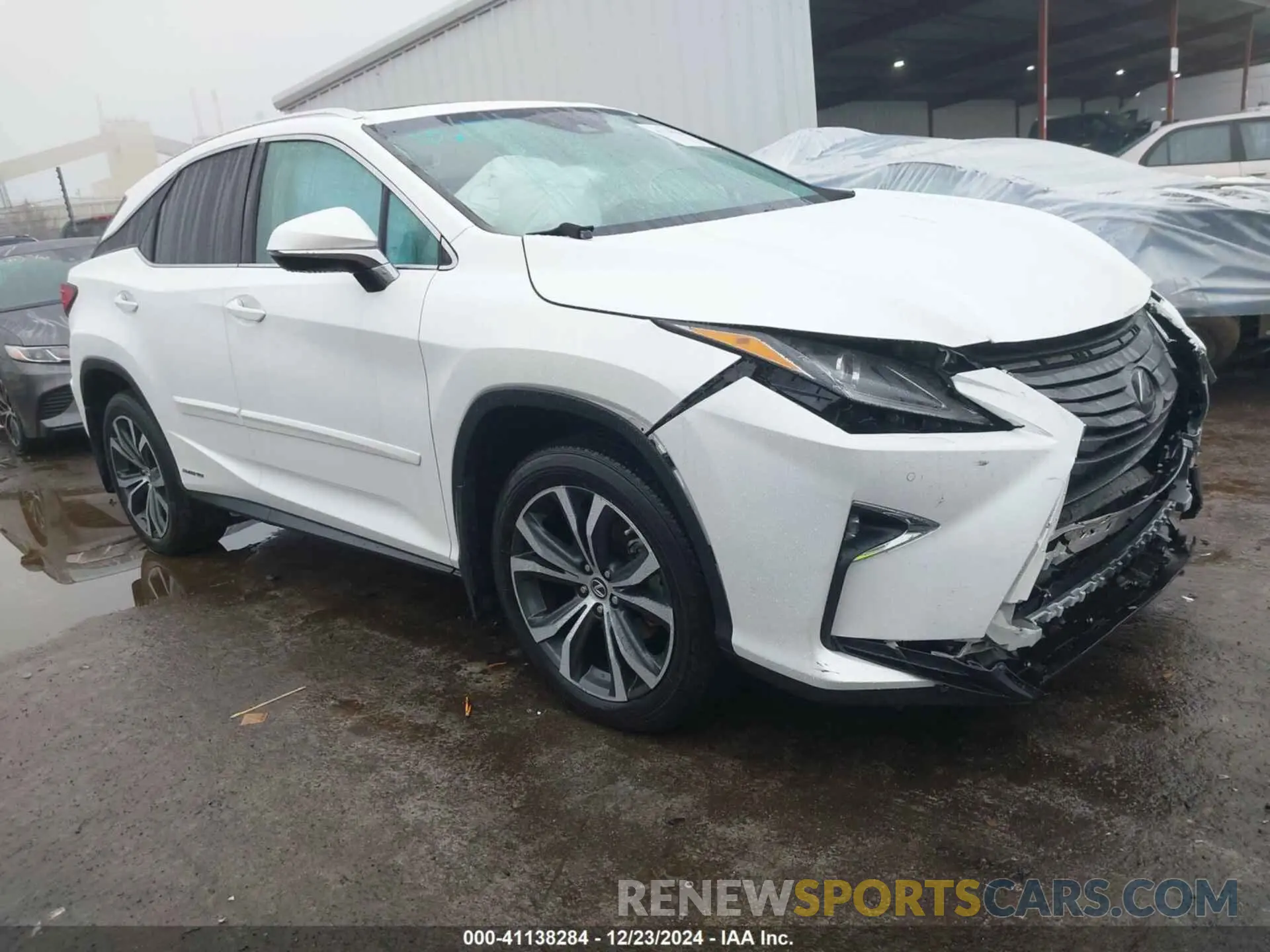 1 fotografías del automóvil dañado 2T2BGMCA0KC034640 LEXUS RX 450H 2019