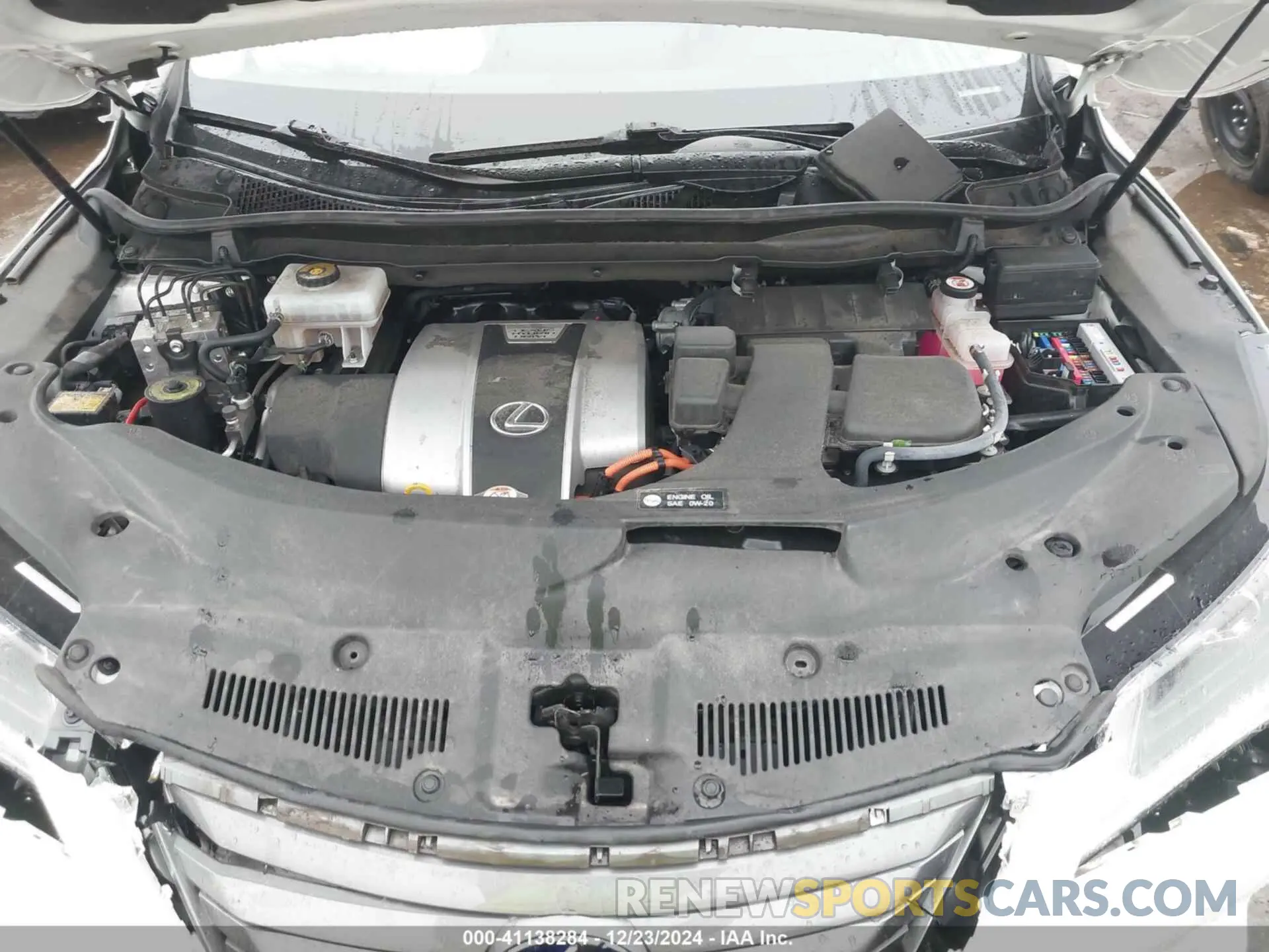 10 fotografías del automóvil dañado 2T2BGMCA0KC034640 LEXUS RX 450H 2019