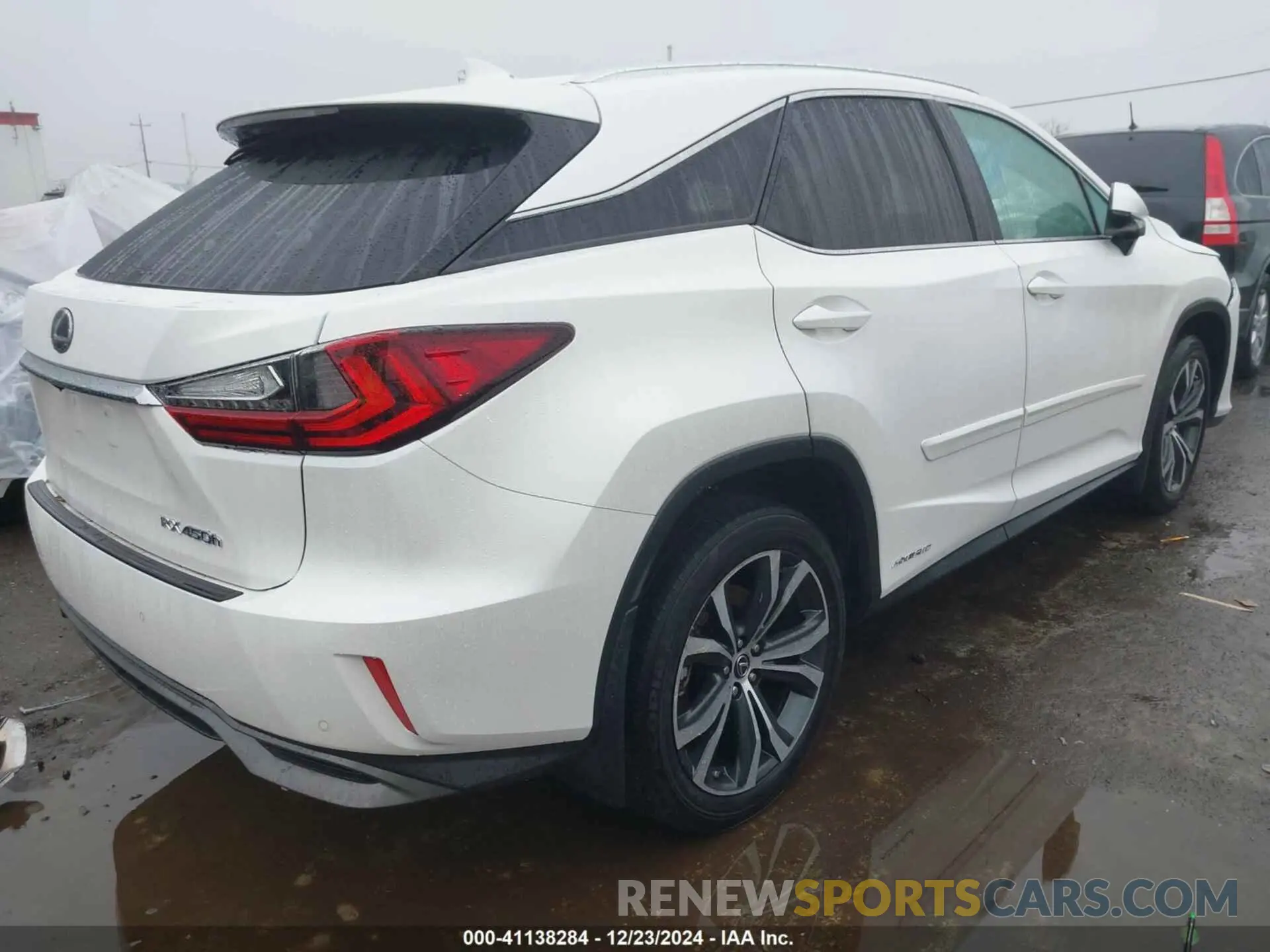 4 fotografías del automóvil dañado 2T2BGMCA0KC034640 LEXUS RX 450H 2019