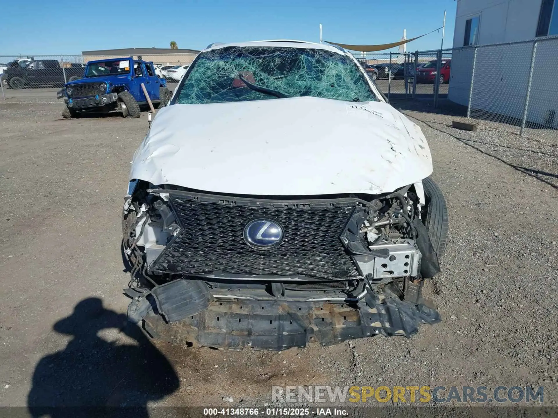 6 fotografías del automóvil dañado 2T2BGMCA1KC041547 LEXUS RX 450H 2019