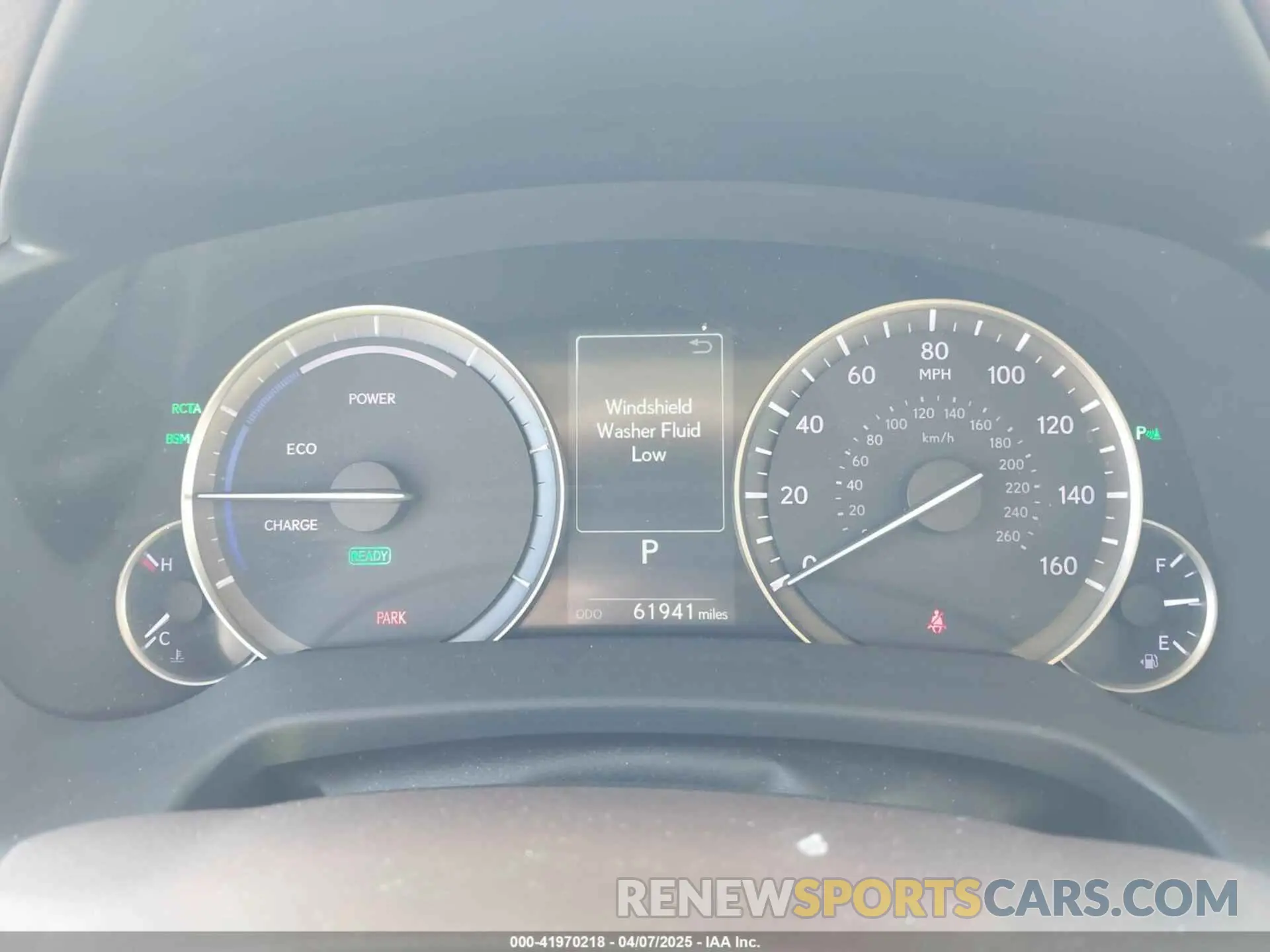7 fotografías del automóvil dañado 2T2BGMCA3KC040061 LEXUS RX 450H 2019