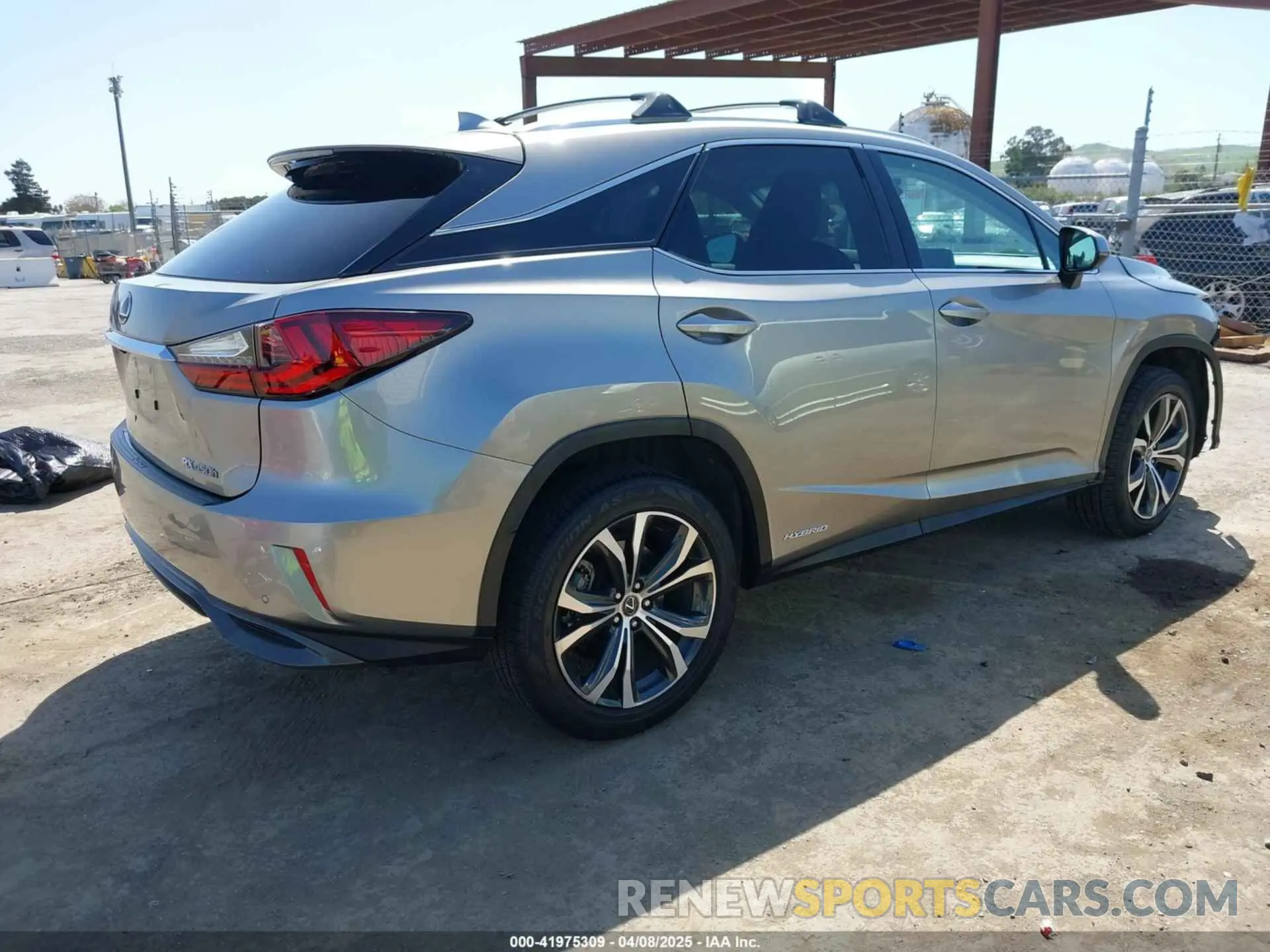 4 fotografías del automóvil dañado 2T2BGMCA4KC042885 LEXUS RX 450H 2019