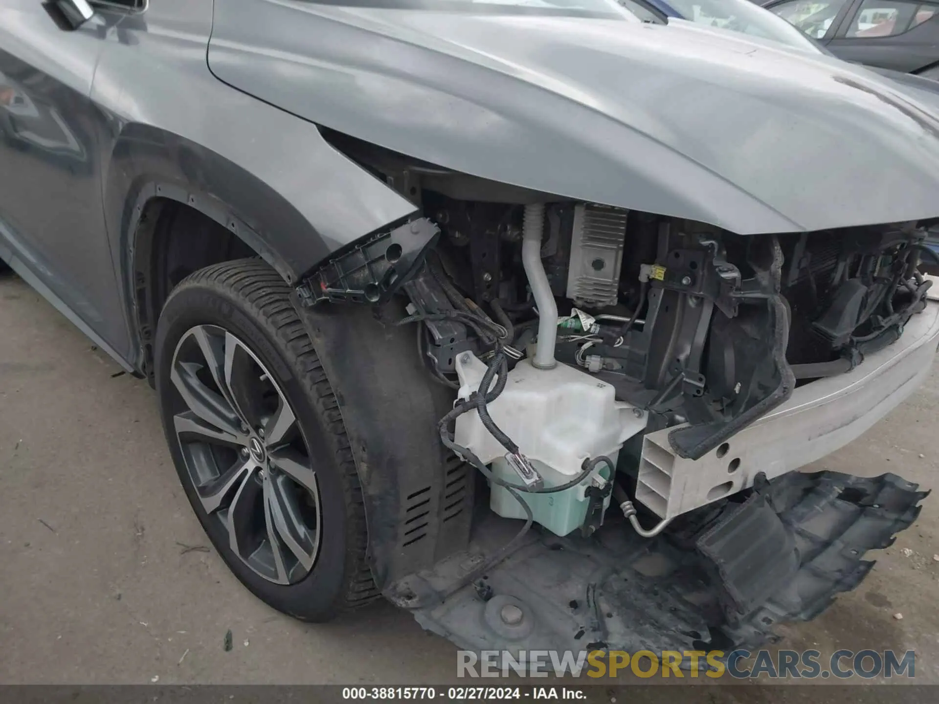 18 fotografías del automóvil dañado 2T2BGMCA8KC035230 LEXUS RX 450H 2019