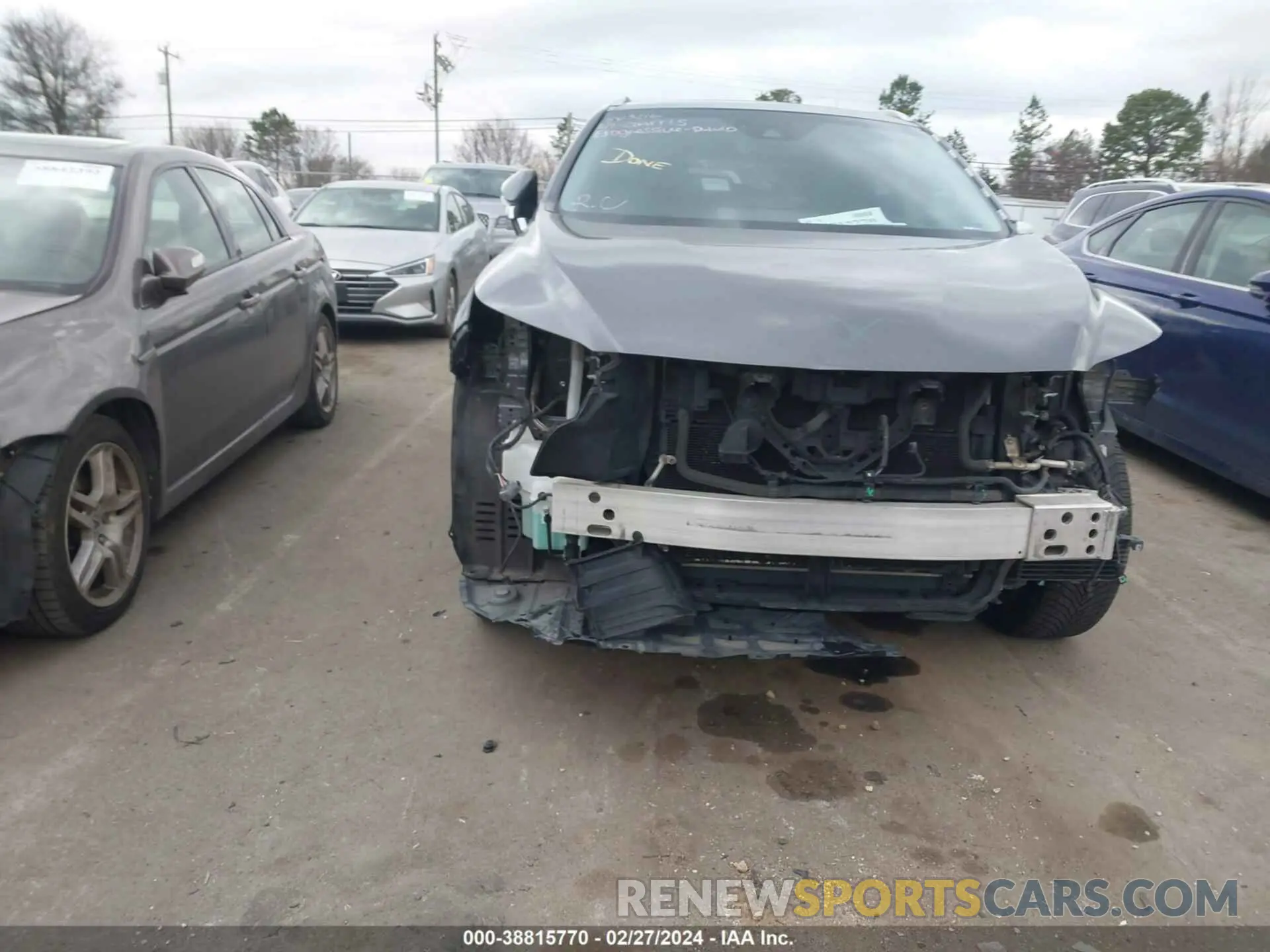 6 fotografías del automóvil dañado 2T2BGMCA8KC035230 LEXUS RX 450H 2019