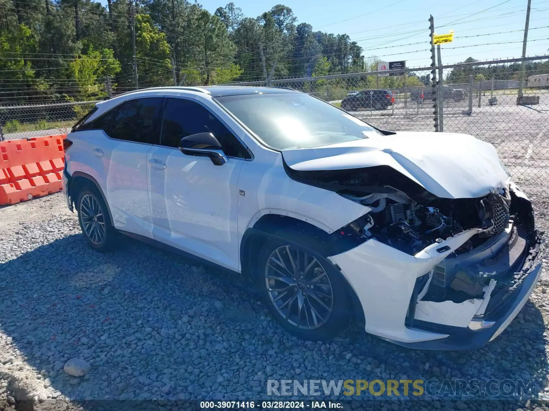 1 fotografías del automóvil dañado 2T2BGMCA9KC031025 LEXUS RX 450H 2019