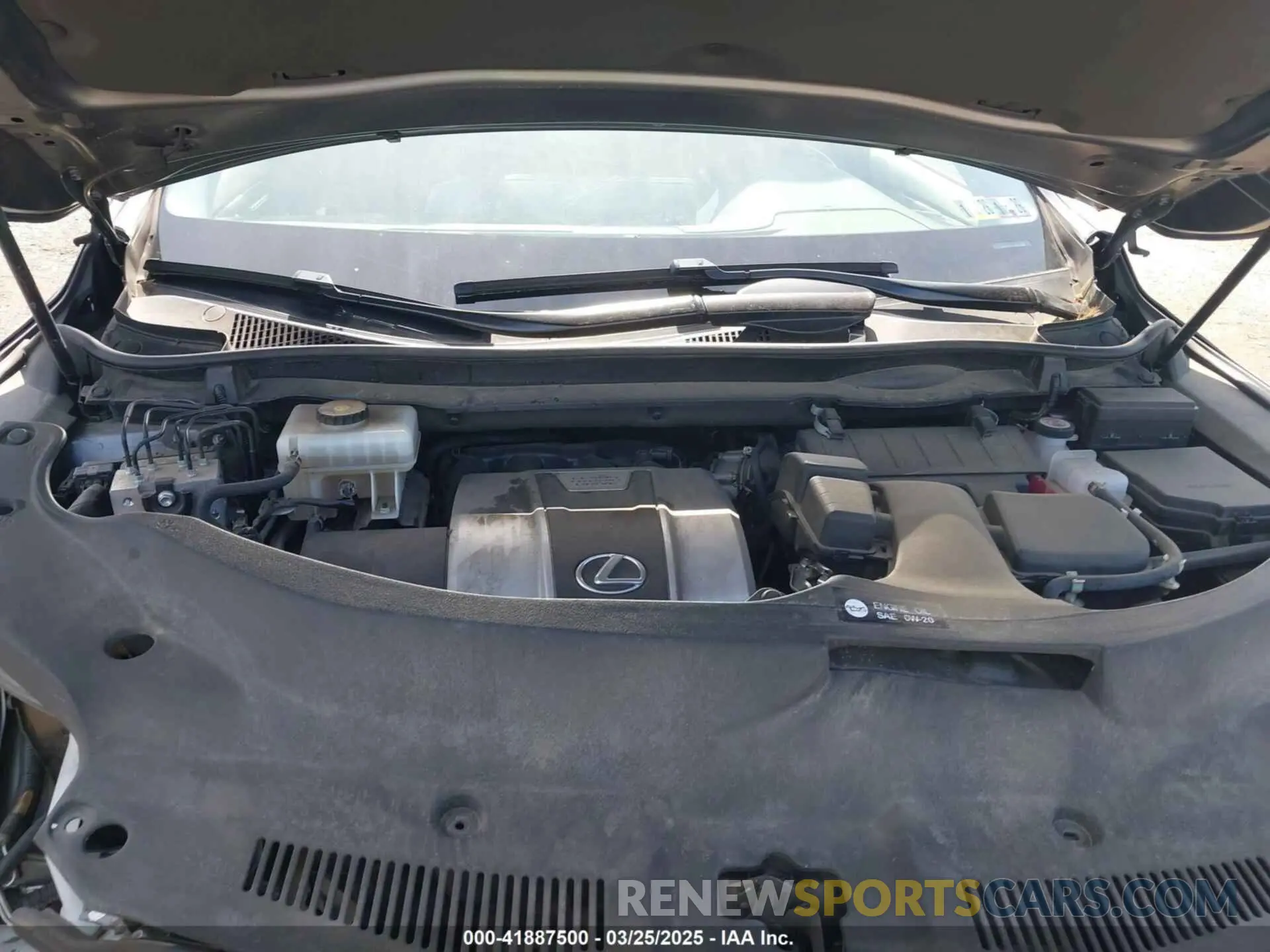 10 fotografías del automóvil dañado 2T2BGMCA9KC033678 LEXUS RX 450H 2019