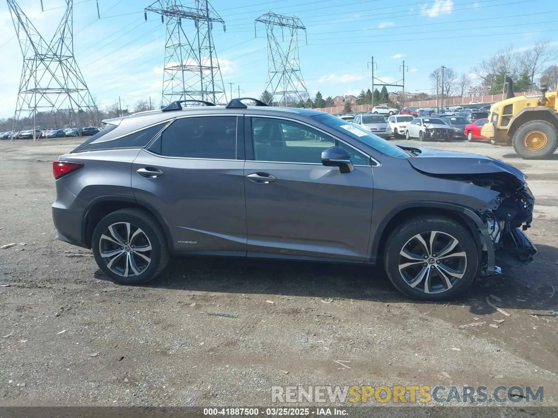 14 fotografías del automóvil dañado 2T2BGMCA9KC033678 LEXUS RX 450H 2019