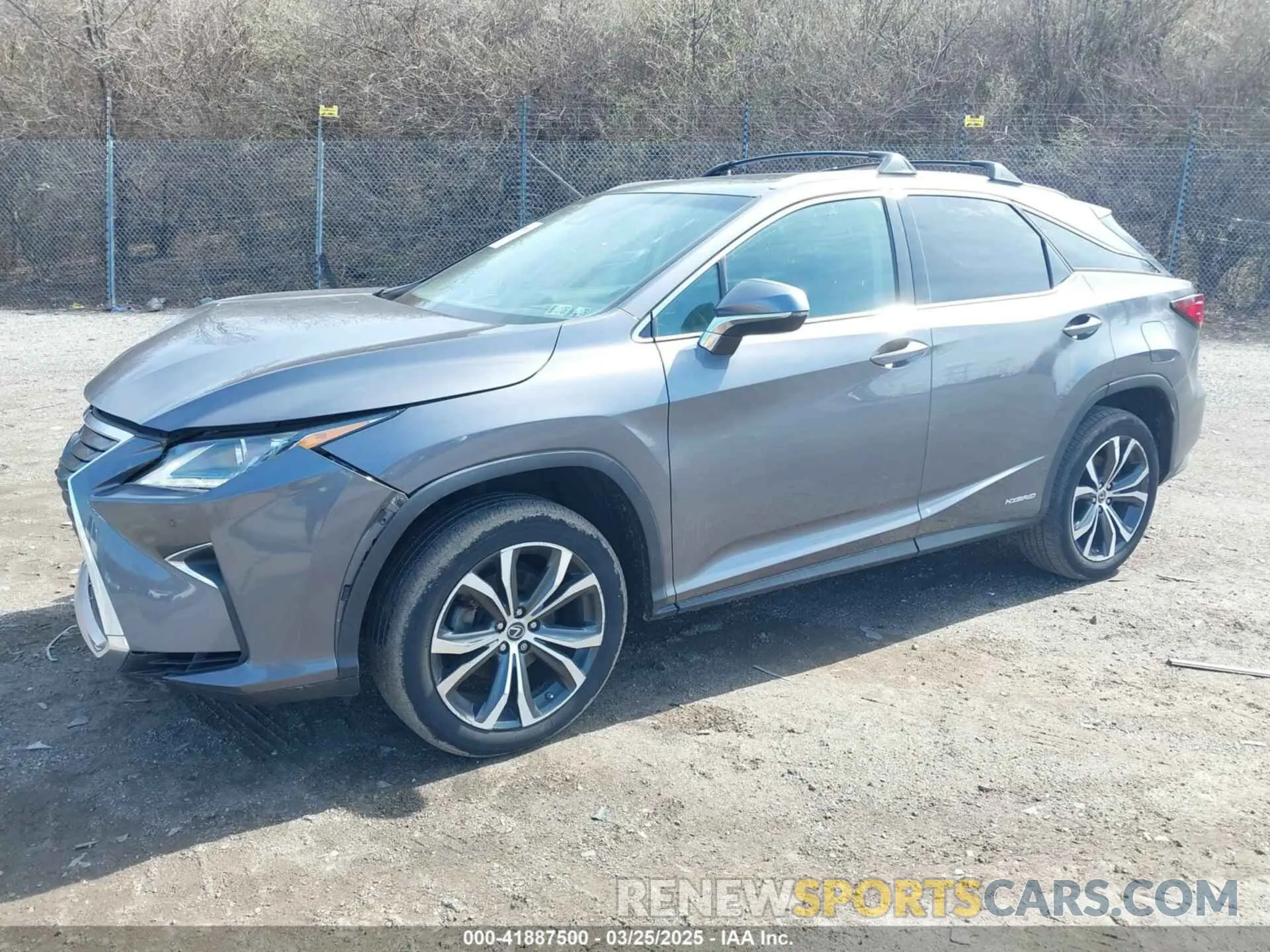 2 fotografías del automóvil dañado 2T2BGMCA9KC033678 LEXUS RX 450H 2019