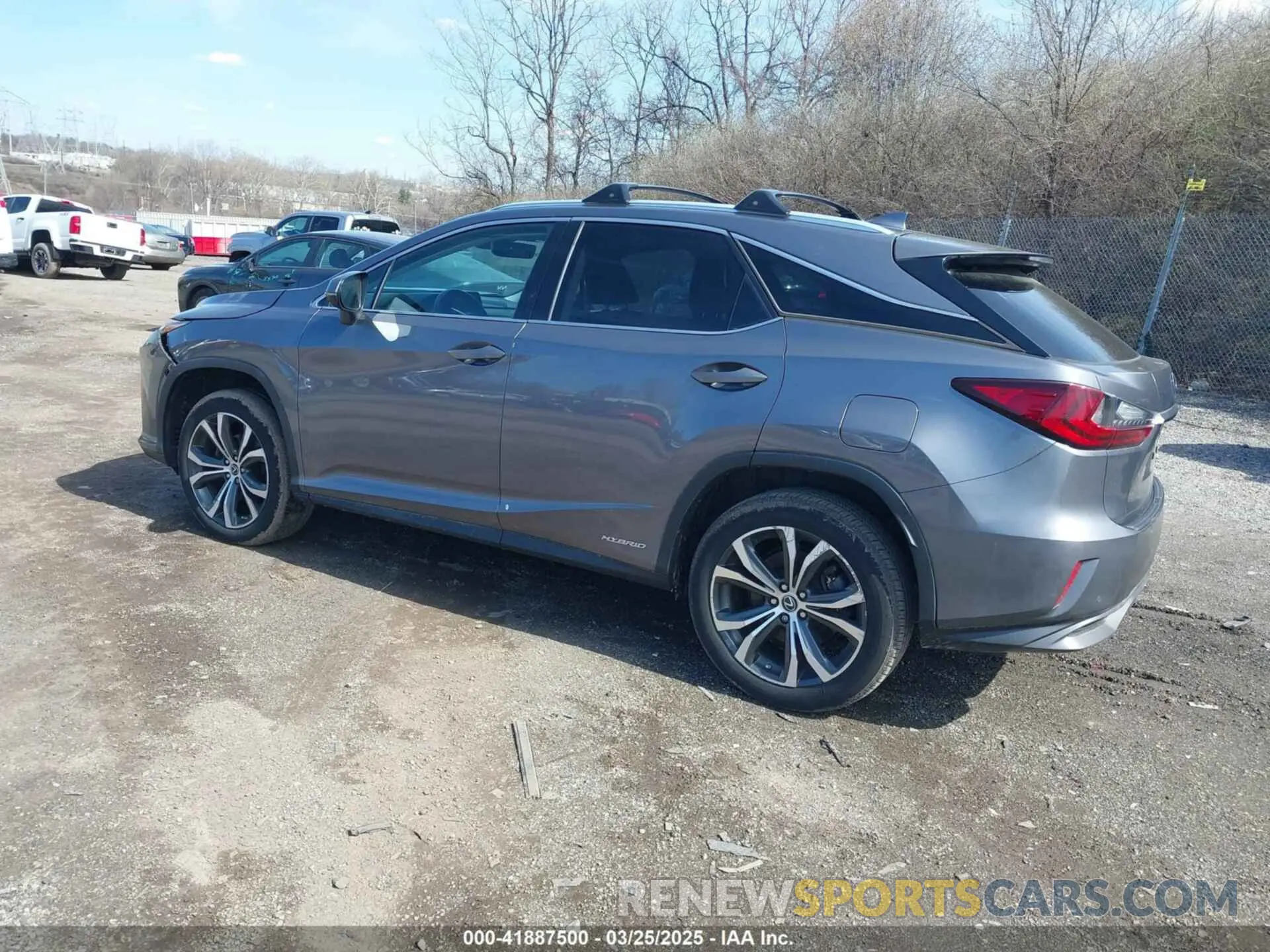 3 fotografías del automóvil dañado 2T2BGMCA9KC033678 LEXUS RX 450H 2019