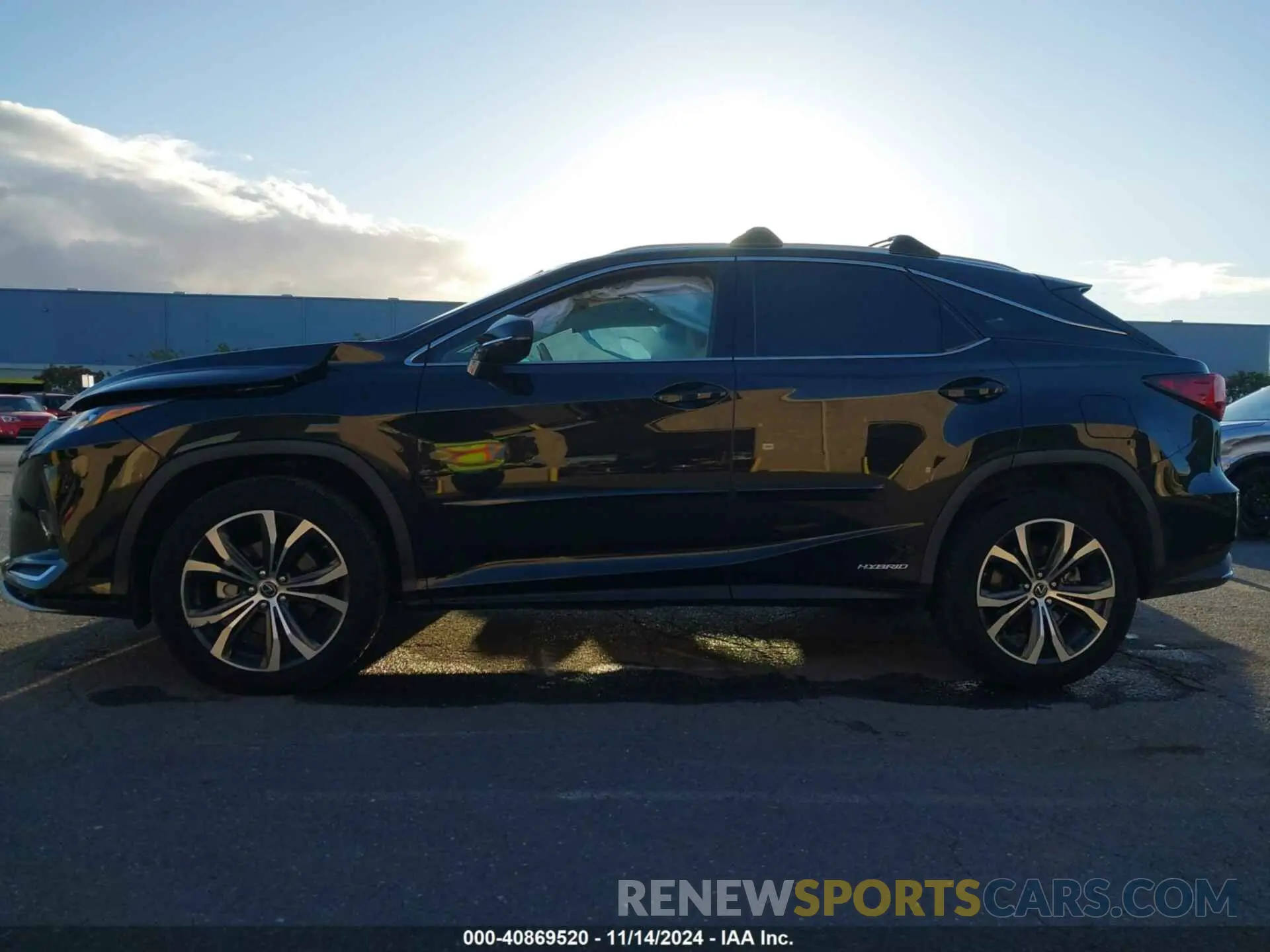 14 fotografías del automóvil dañado 2T2HGMDA0LC046815 LEXUS RX 450H 2020