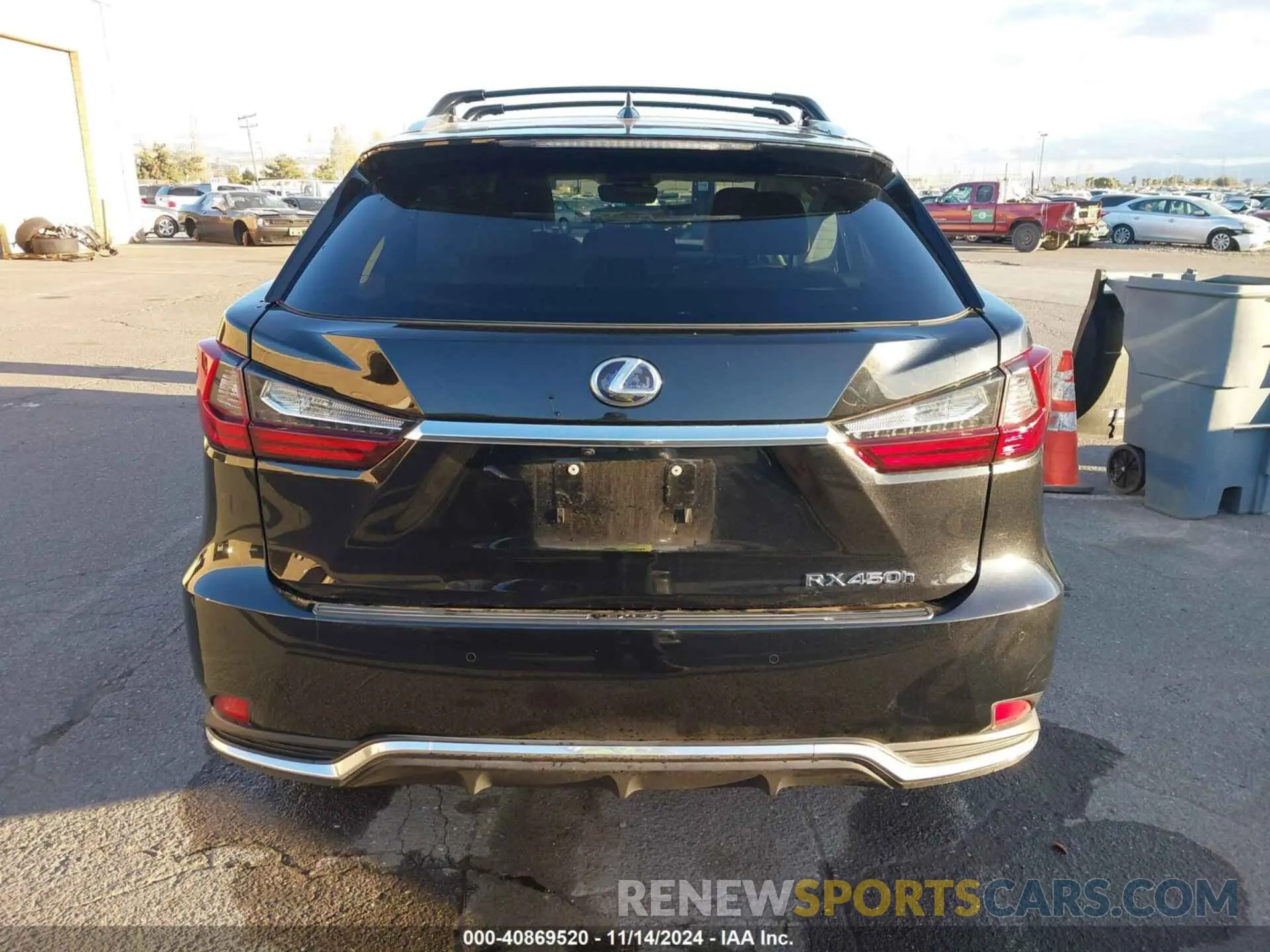 16 fotografías del automóvil dañado 2T2HGMDA0LC046815 LEXUS RX 450H 2020