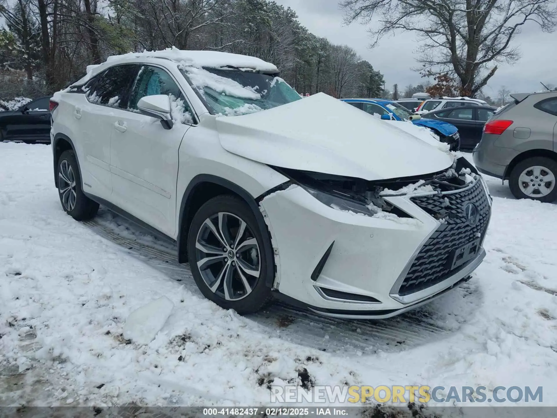 1 fotografías del automóvil dañado 2T2HGMDA0LC048192 LEXUS RX 450H 2020