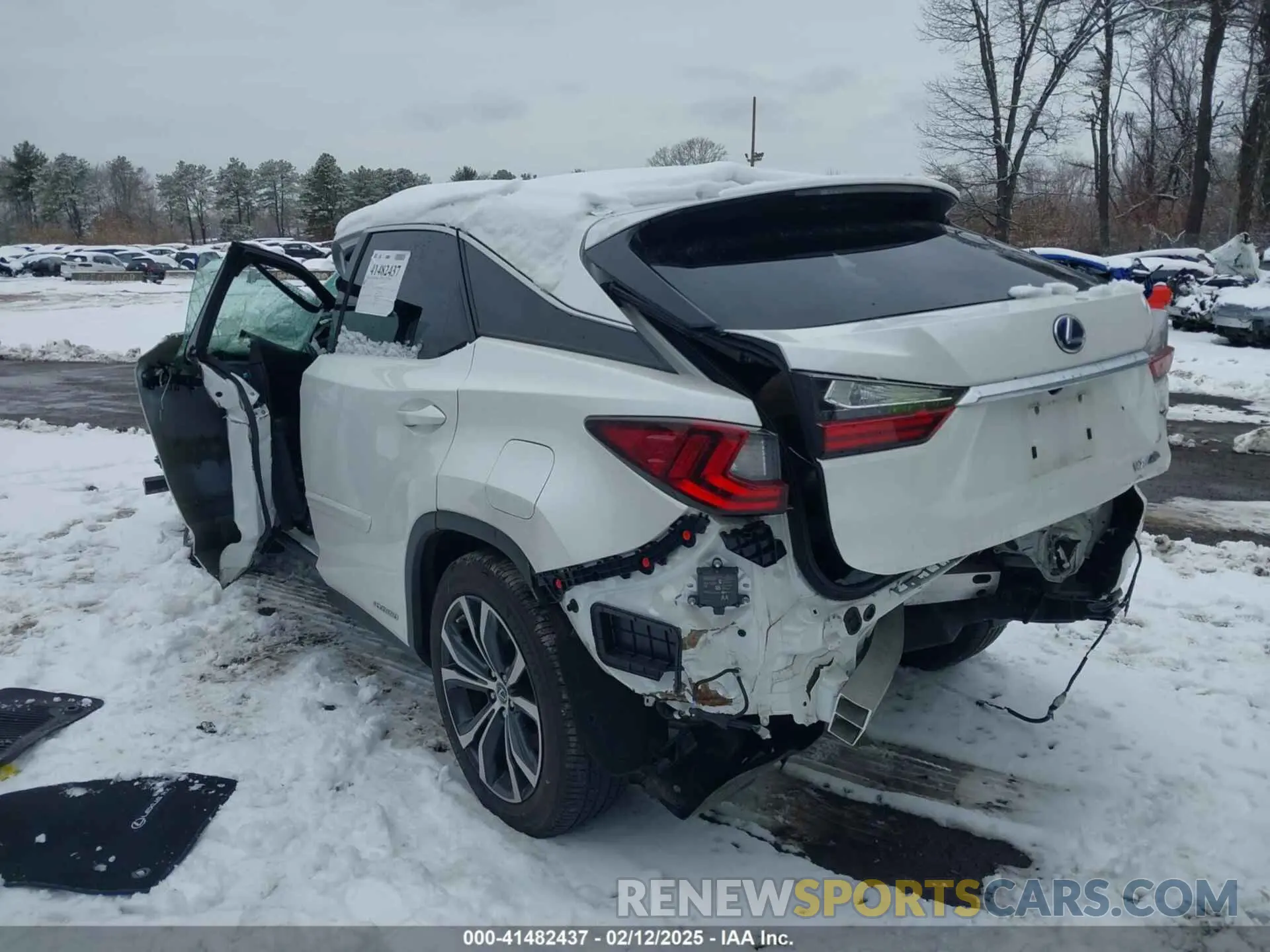 14 fotografías del automóvil dañado 2T2HGMDA0LC048192 LEXUS RX 450H 2020
