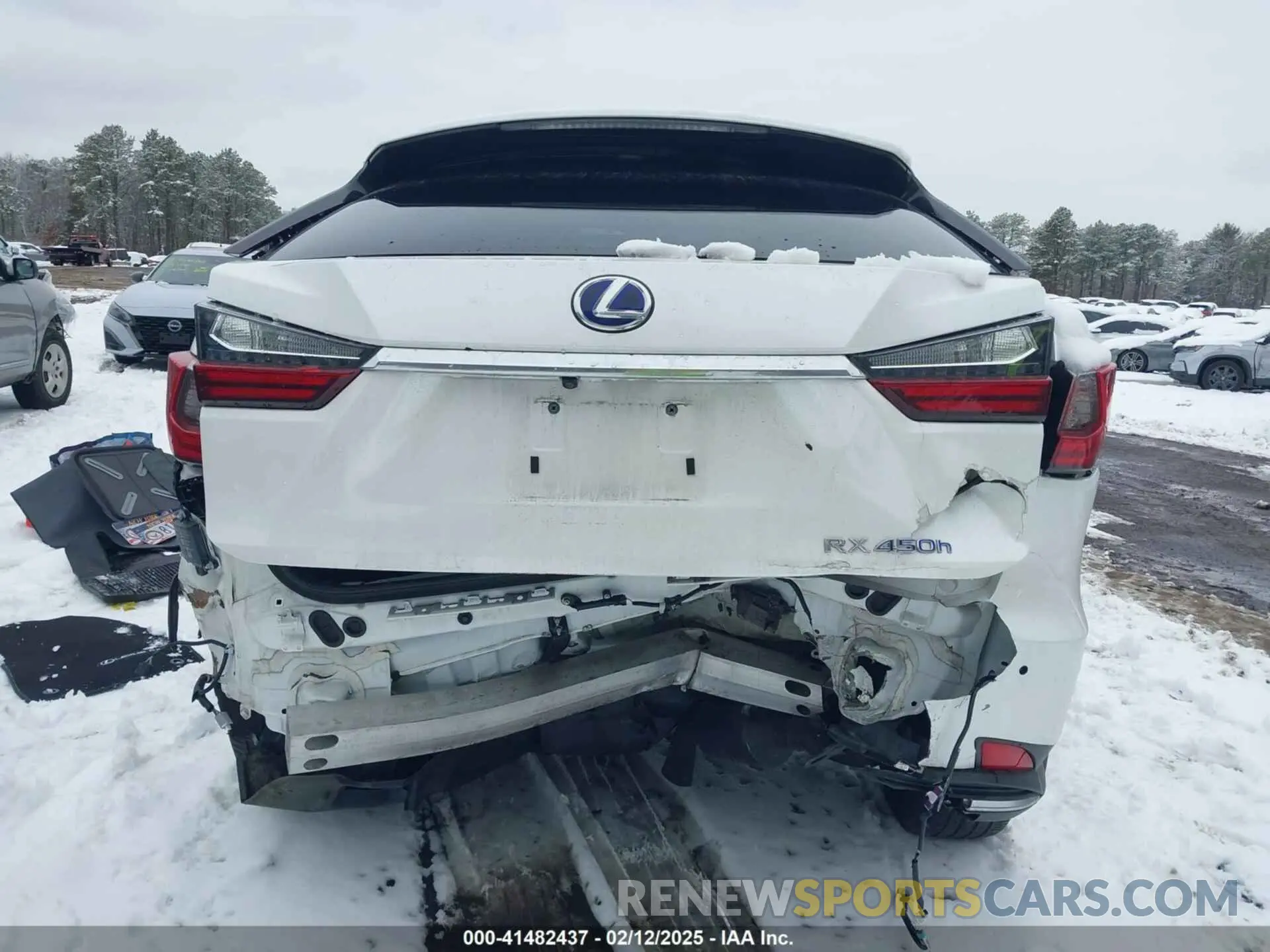 16 fotografías del automóvil dañado 2T2HGMDA0LC048192 LEXUS RX 450H 2020