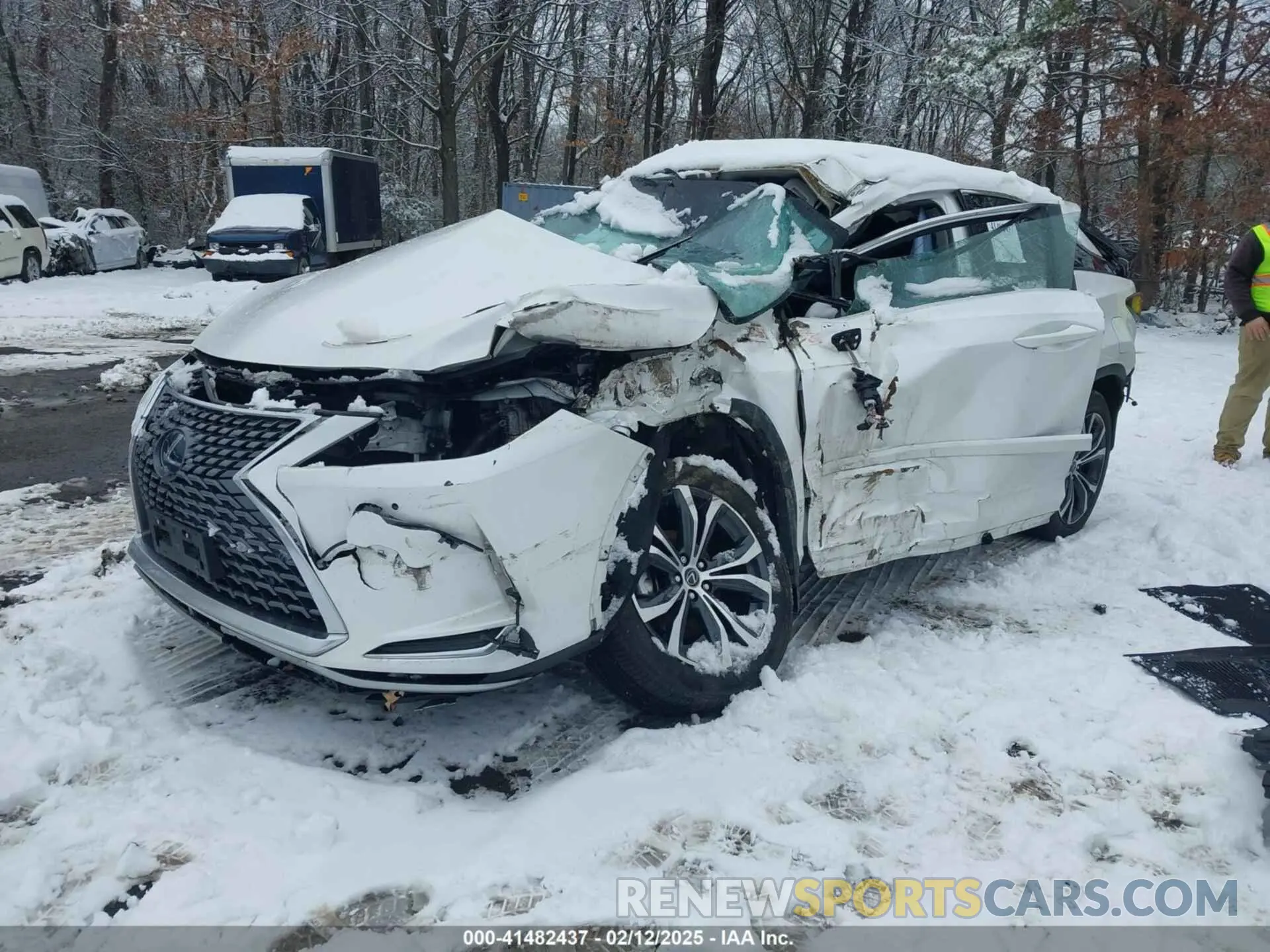 2 fotografías del automóvil dañado 2T2HGMDA0LC048192 LEXUS RX 450H 2020