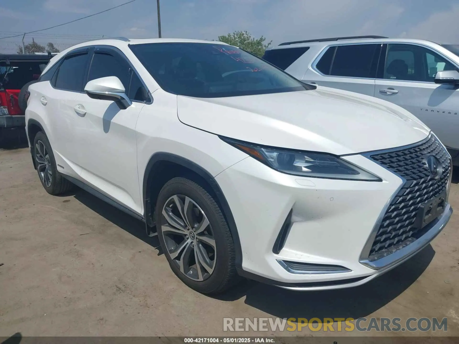 1 fotografías del automóvil dañado 2T2HGMDA4LC050687 LEXUS RX 450H 2020