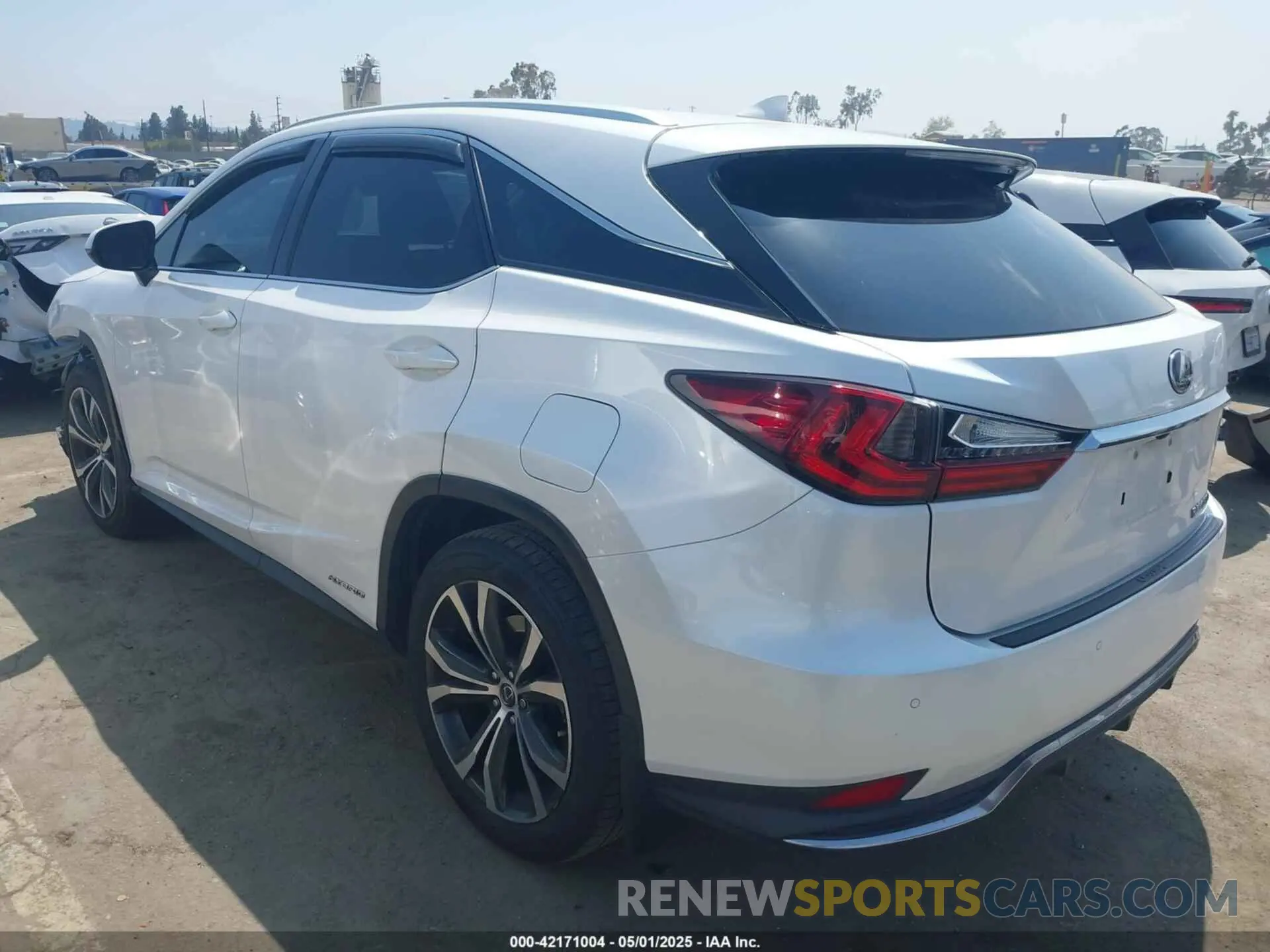 3 fotografías del automóvil dañado 2T2HGMDA4LC050687 LEXUS RX 450H 2020