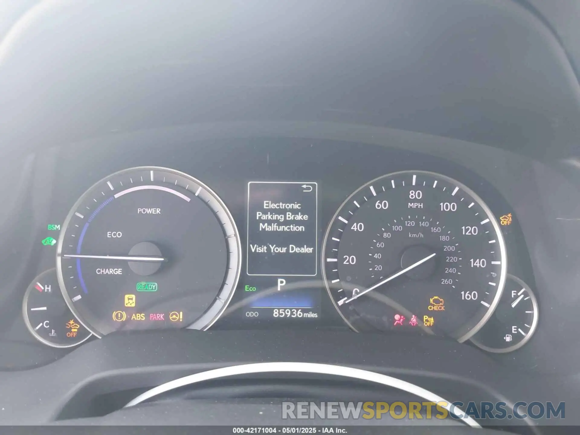 7 fotografías del automóvil dañado 2T2HGMDA4LC050687 LEXUS RX 450H 2020