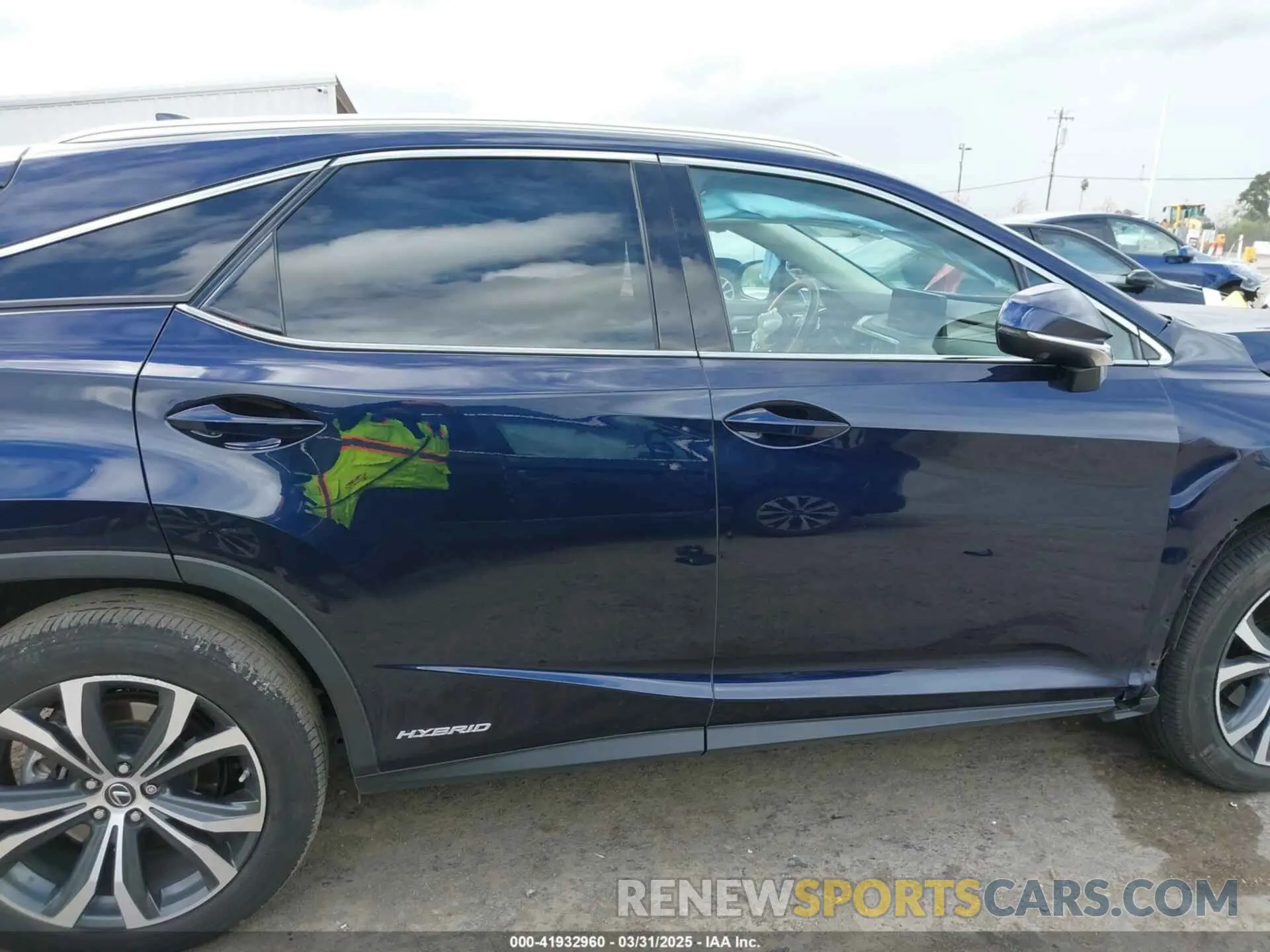 14 fotografías del automóvil dañado 2T2HGMDA6LC047628 LEXUS RX 450H 2020