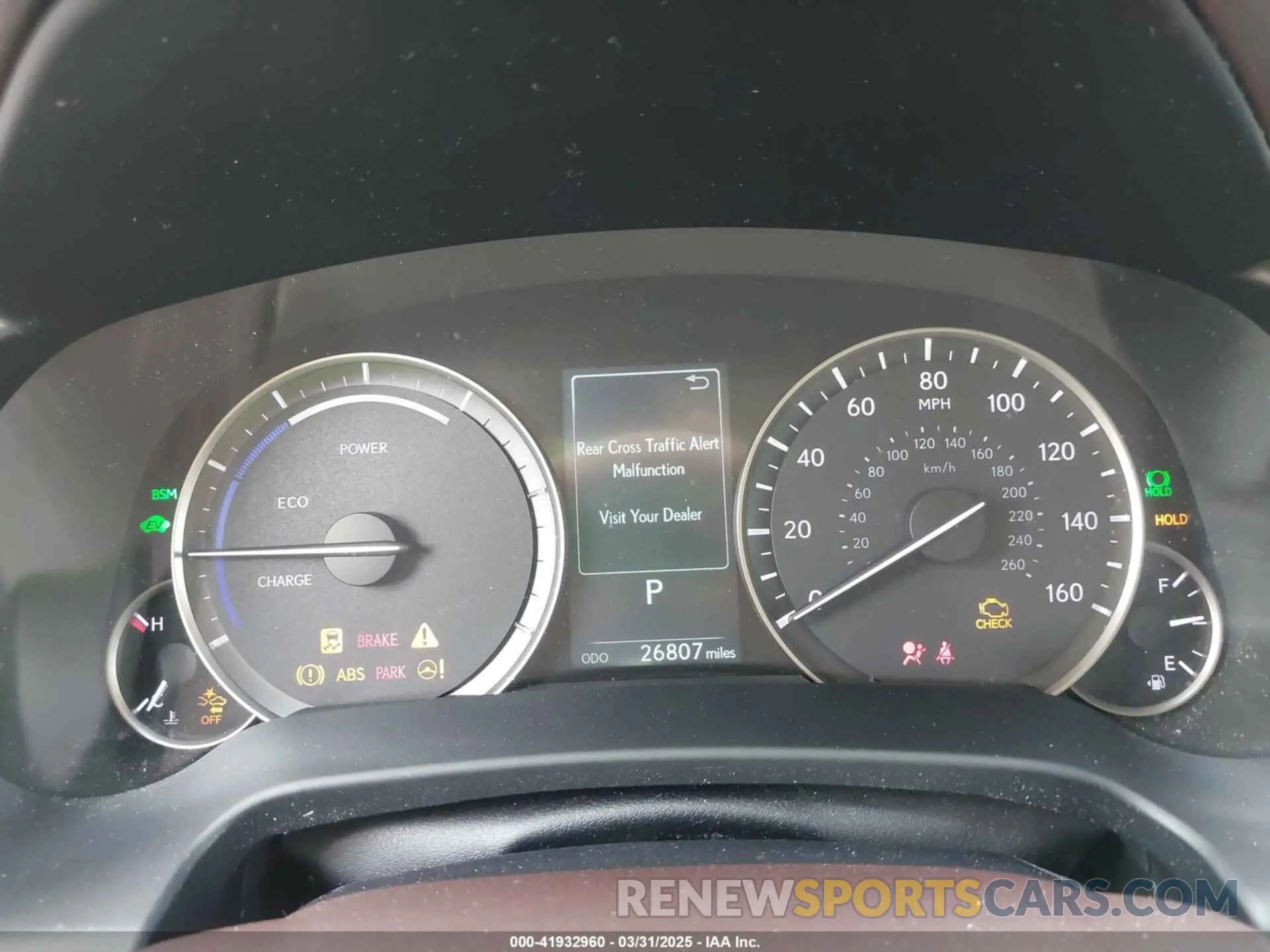 7 fotografías del automóvil dañado 2T2HGMDA6LC047628 LEXUS RX 450H 2020