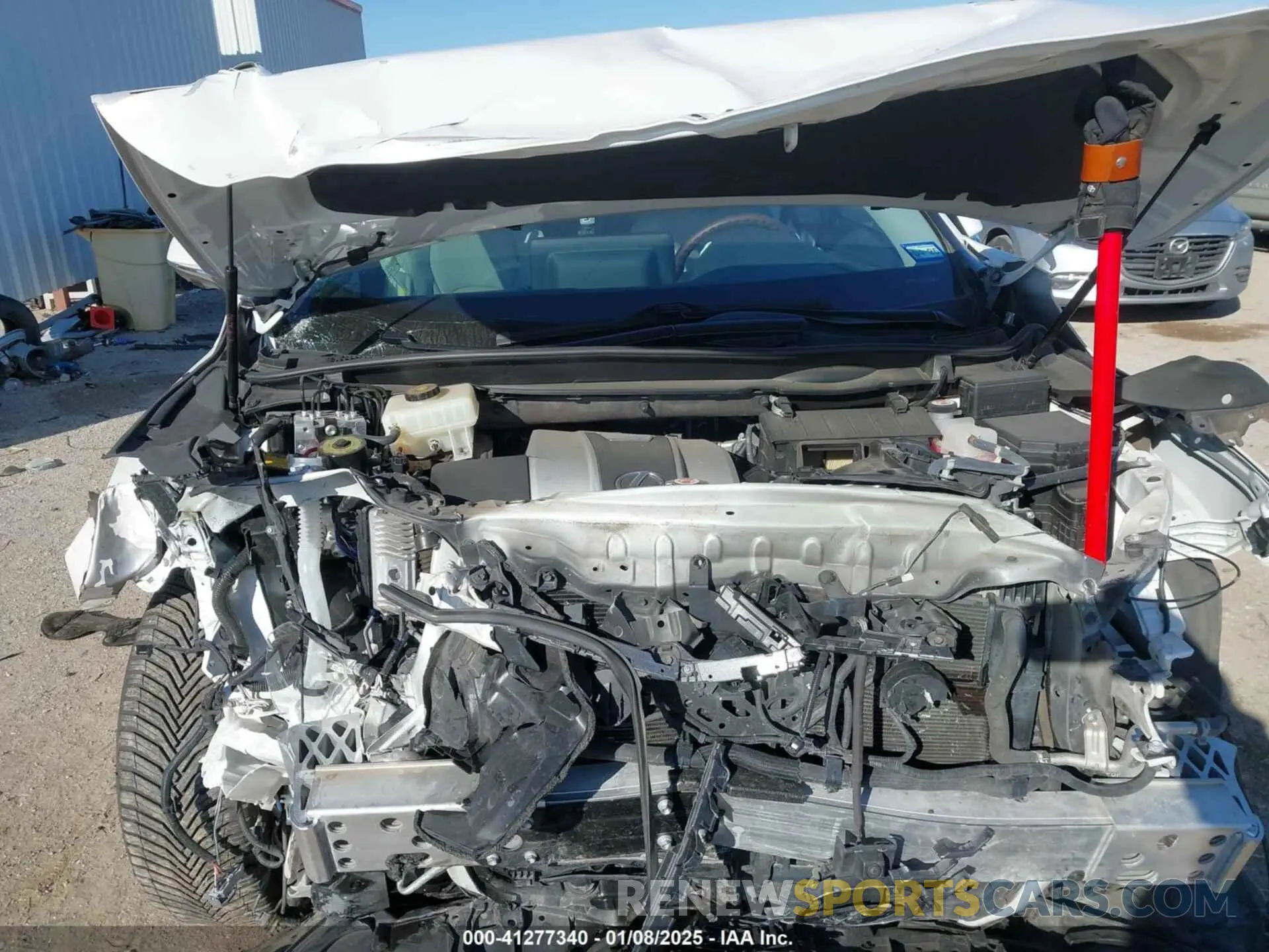 10 fotografías del automóvil dañado 2T2HGMDAXLC044439 LEXUS RX 450H 2020