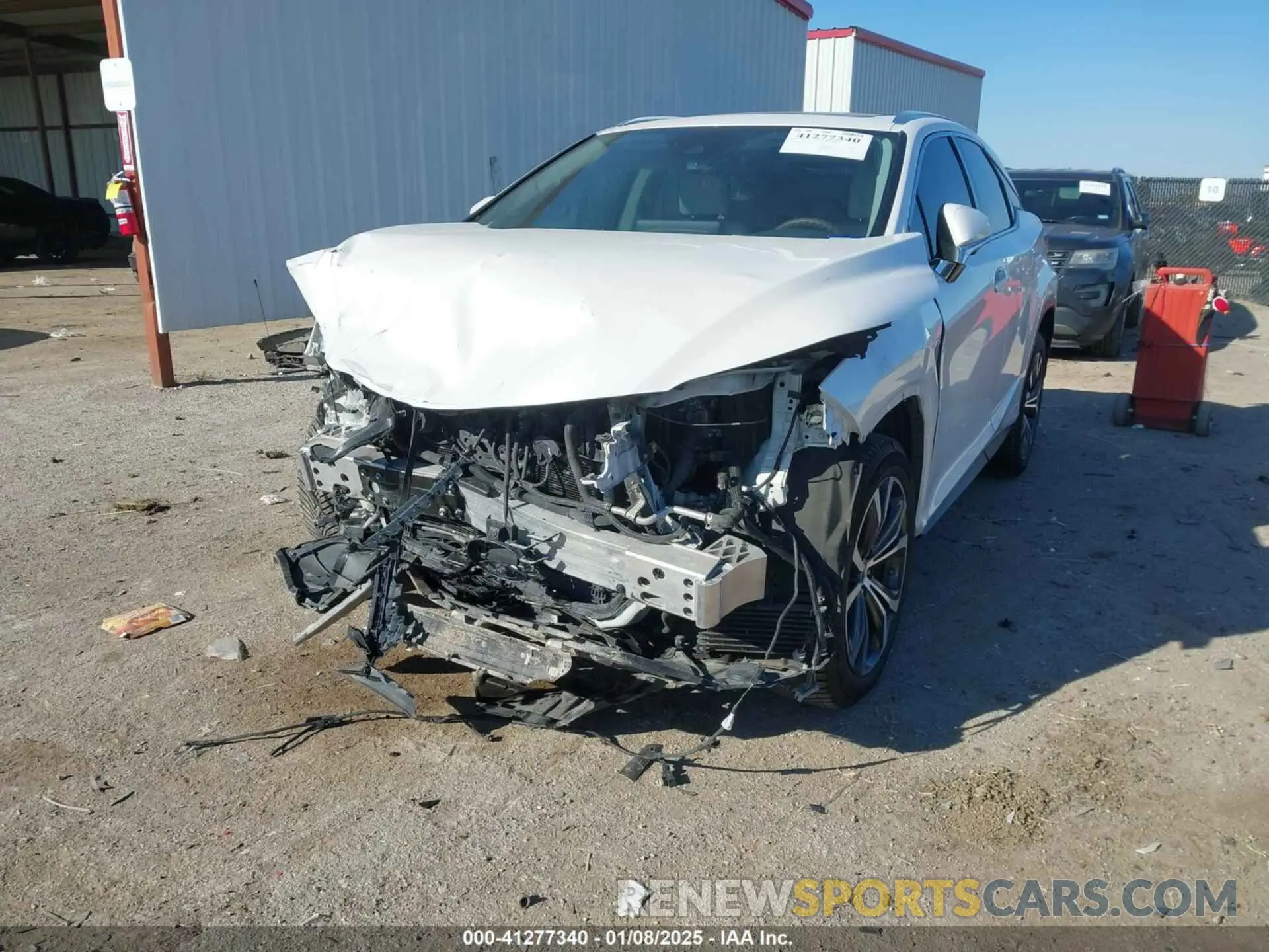 2 fotografías del automóvil dañado 2T2HGMDAXLC044439 LEXUS RX 450H 2020