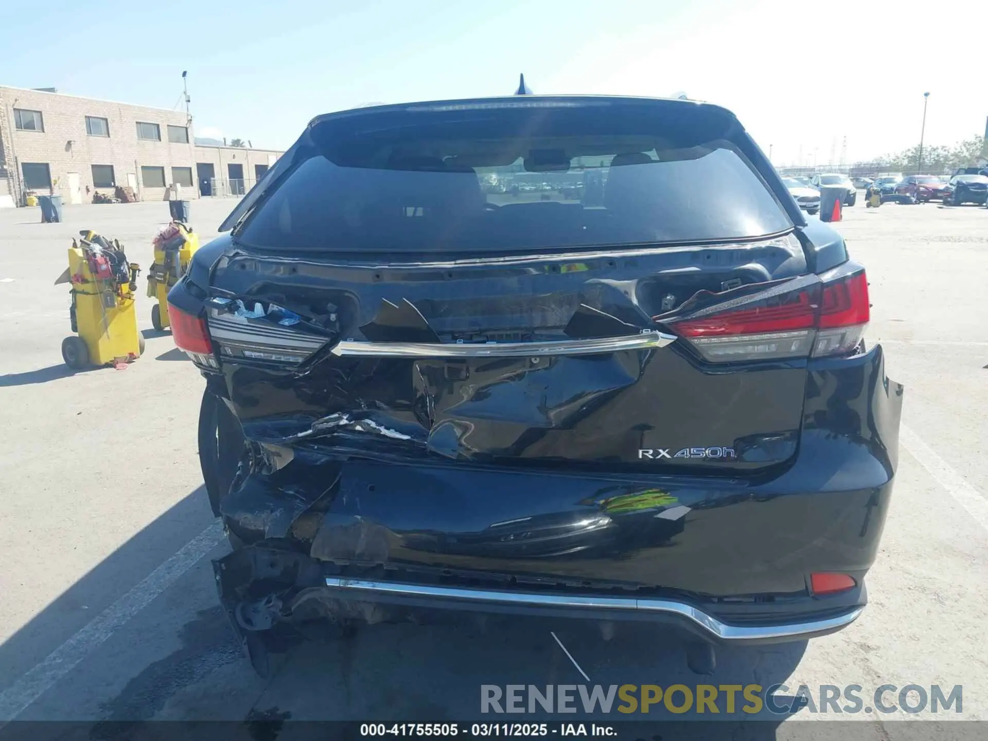 16 fotografías del automóvil dañado 2T2JGMDA0LC048405 LEXUS RX 450H 2020