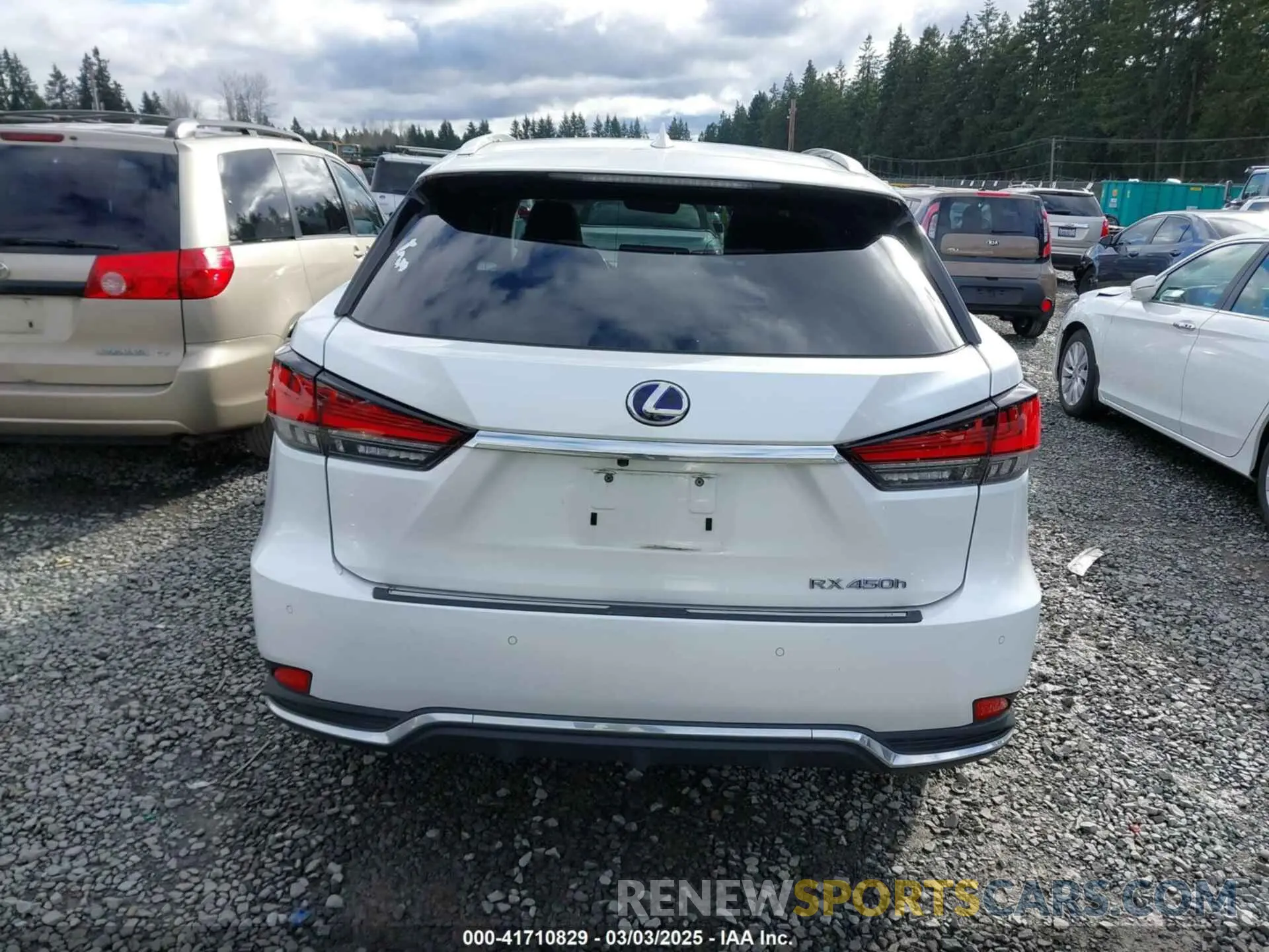 17 fotografías del automóvil dañado 2T2JGMDA1LC045951 LEXUS RX 450H 2020