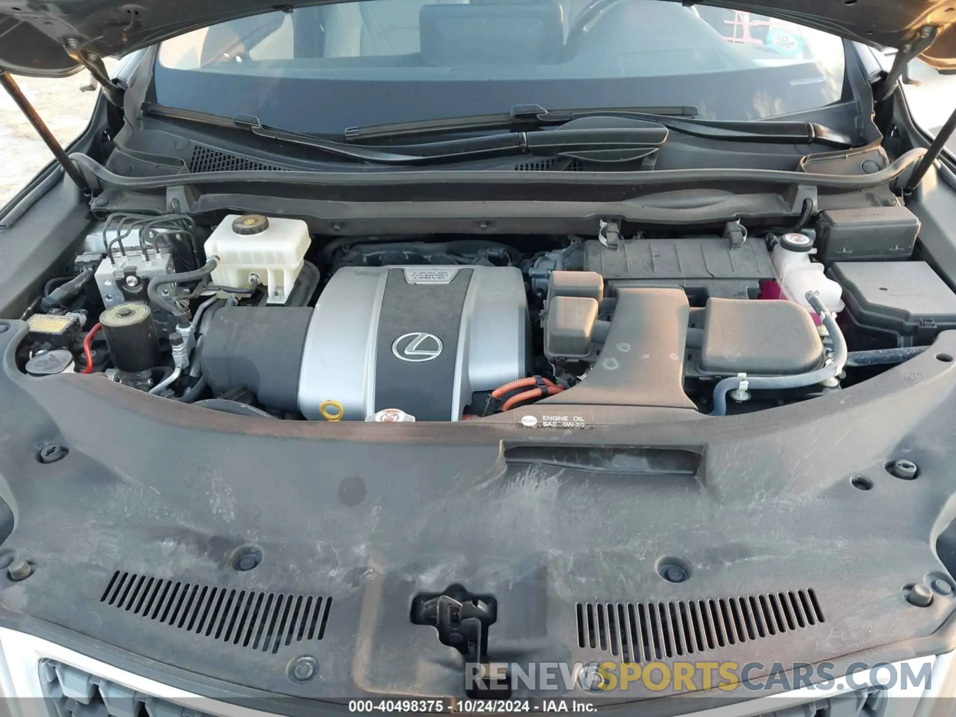 10 fotografías del automóvil dañado 2T2JGMDA4LC053476 LEXUS RX 450H 2020