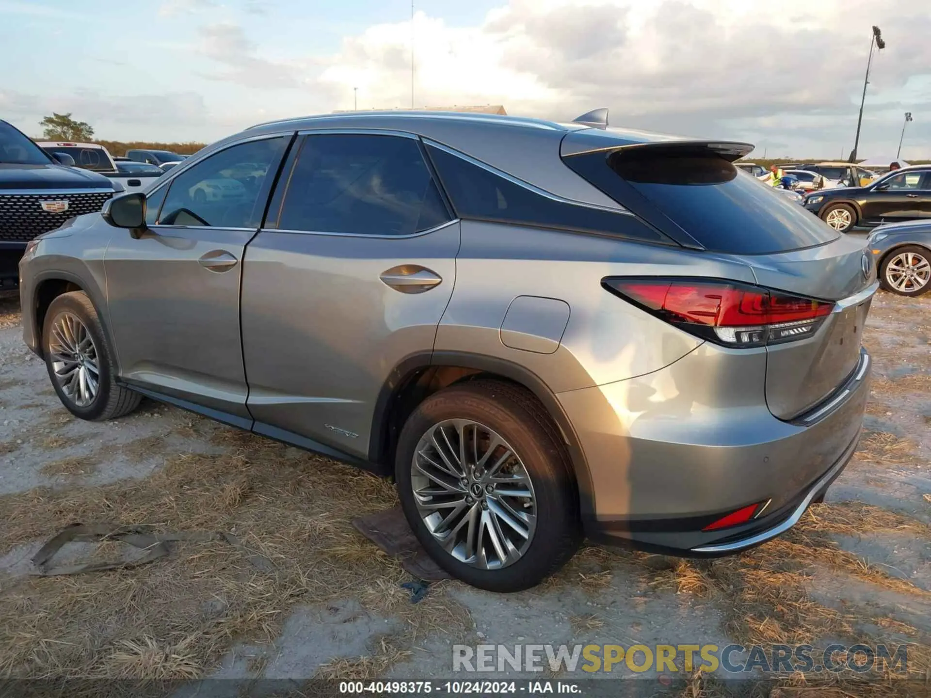 3 fotografías del automóvil dañado 2T2JGMDA4LC053476 LEXUS RX 450H 2020