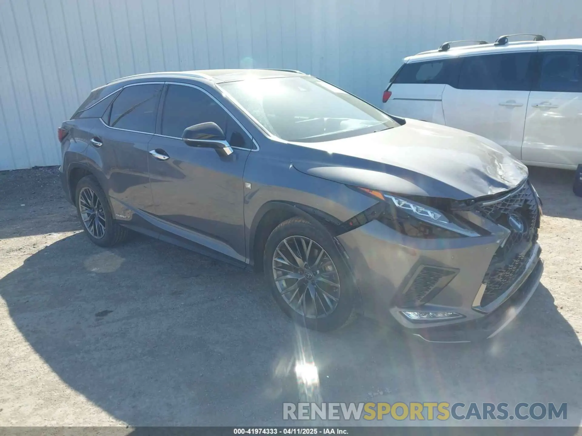1 fotografías del automóvil dañado 2T2YGMDA4LC055002 LEXUS RX 450H 2020