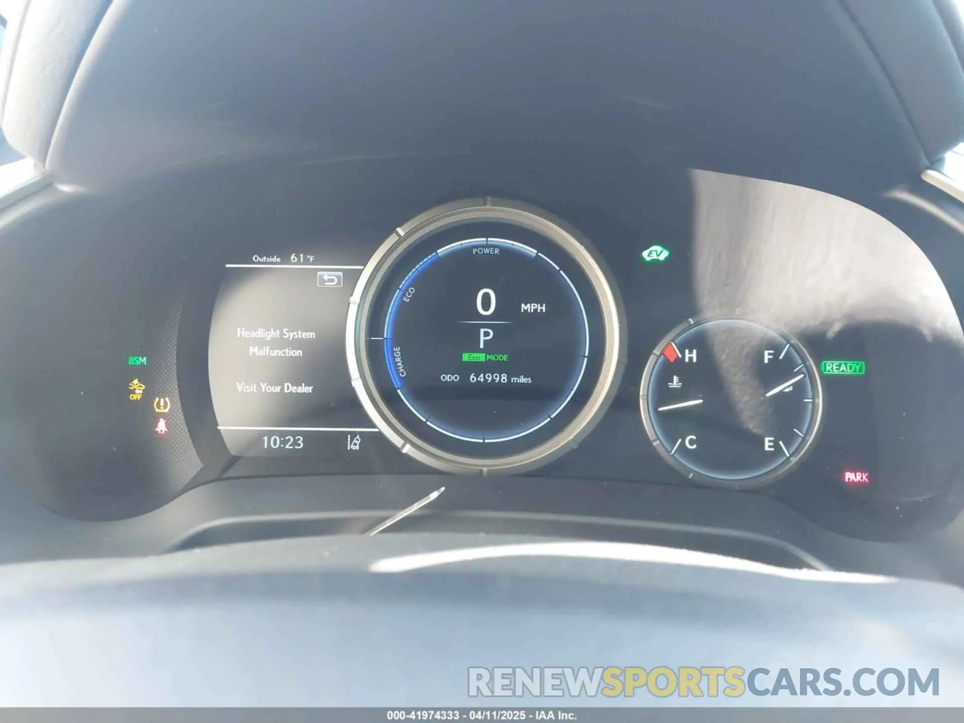 7 fotografías del automóvil dañado 2T2YGMDA4LC055002 LEXUS RX 450H 2020