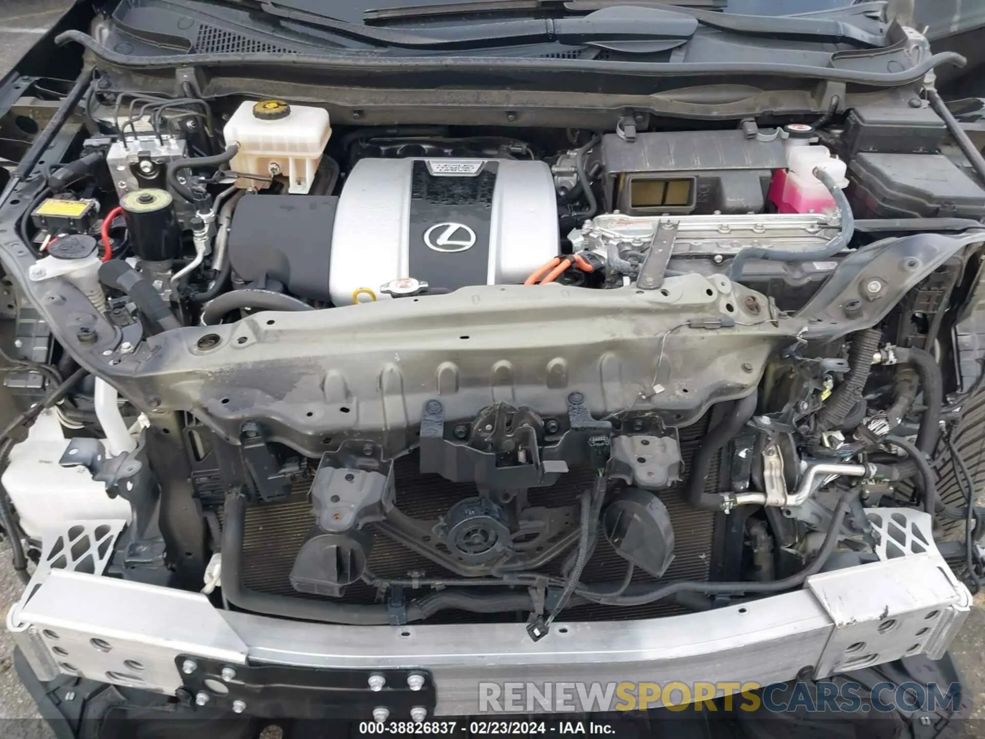 10 fotografías del automóvil dañado 2T2YGMDA7LC045337 LEXUS RX 450H 2020