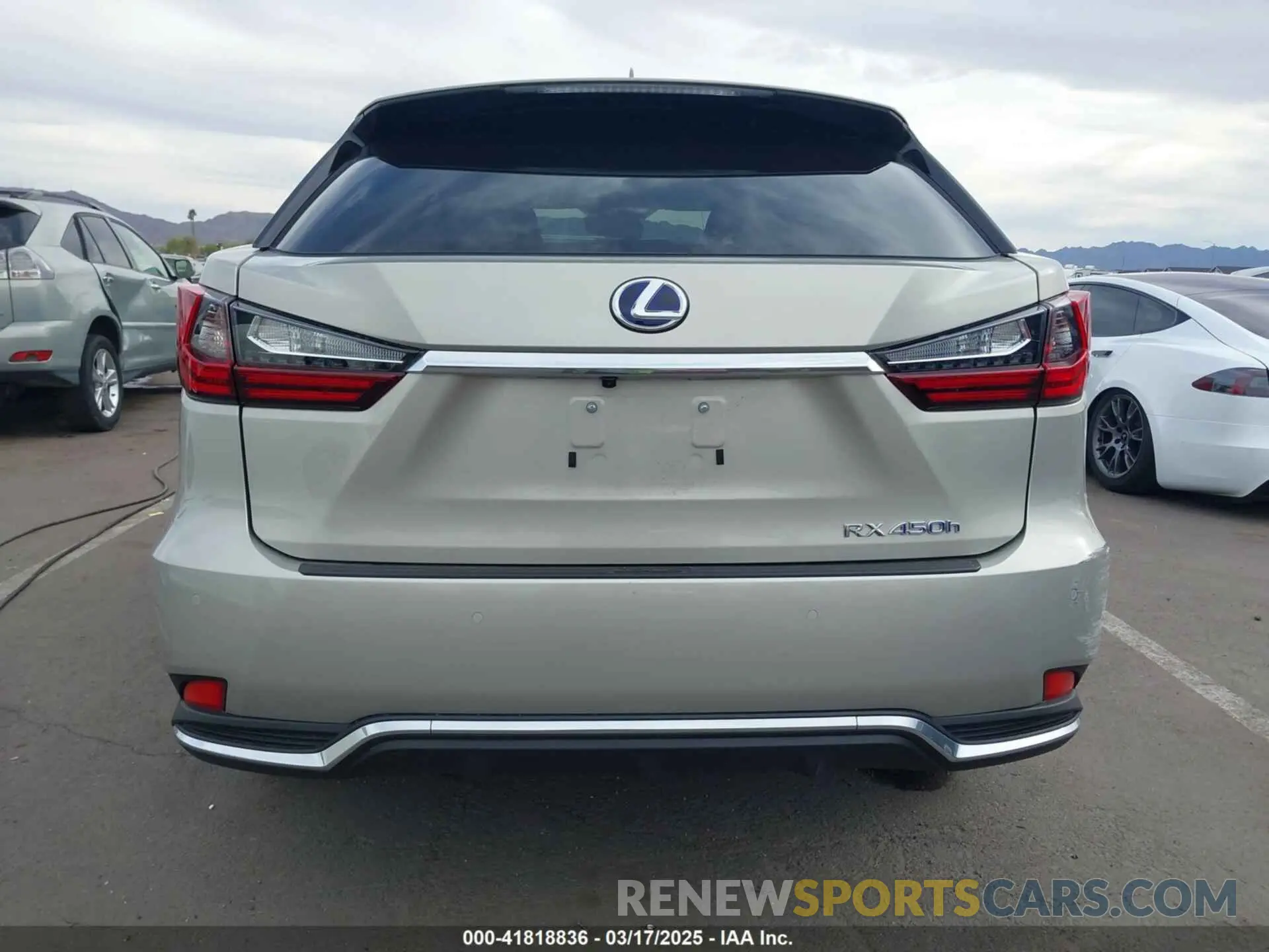 16 fotografías del automóvil dañado 2T2HGMDA0MC067228 LEXUS RX 450H 2021