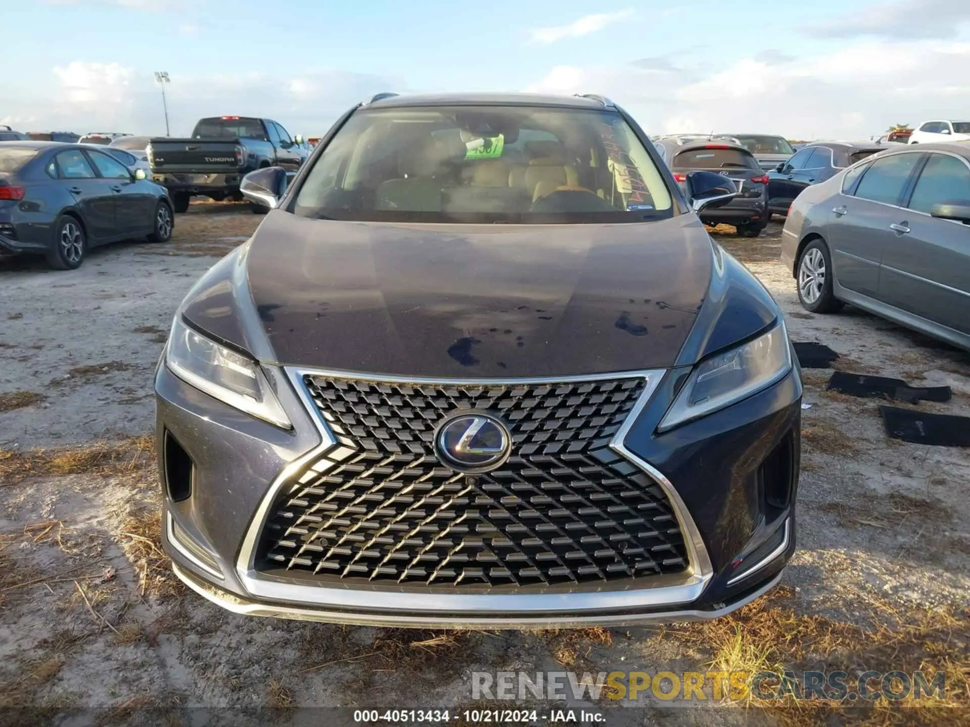 12 fotografías del automóvil dañado 2T2HGMDA4MC071668 LEXUS RX 450H 2021