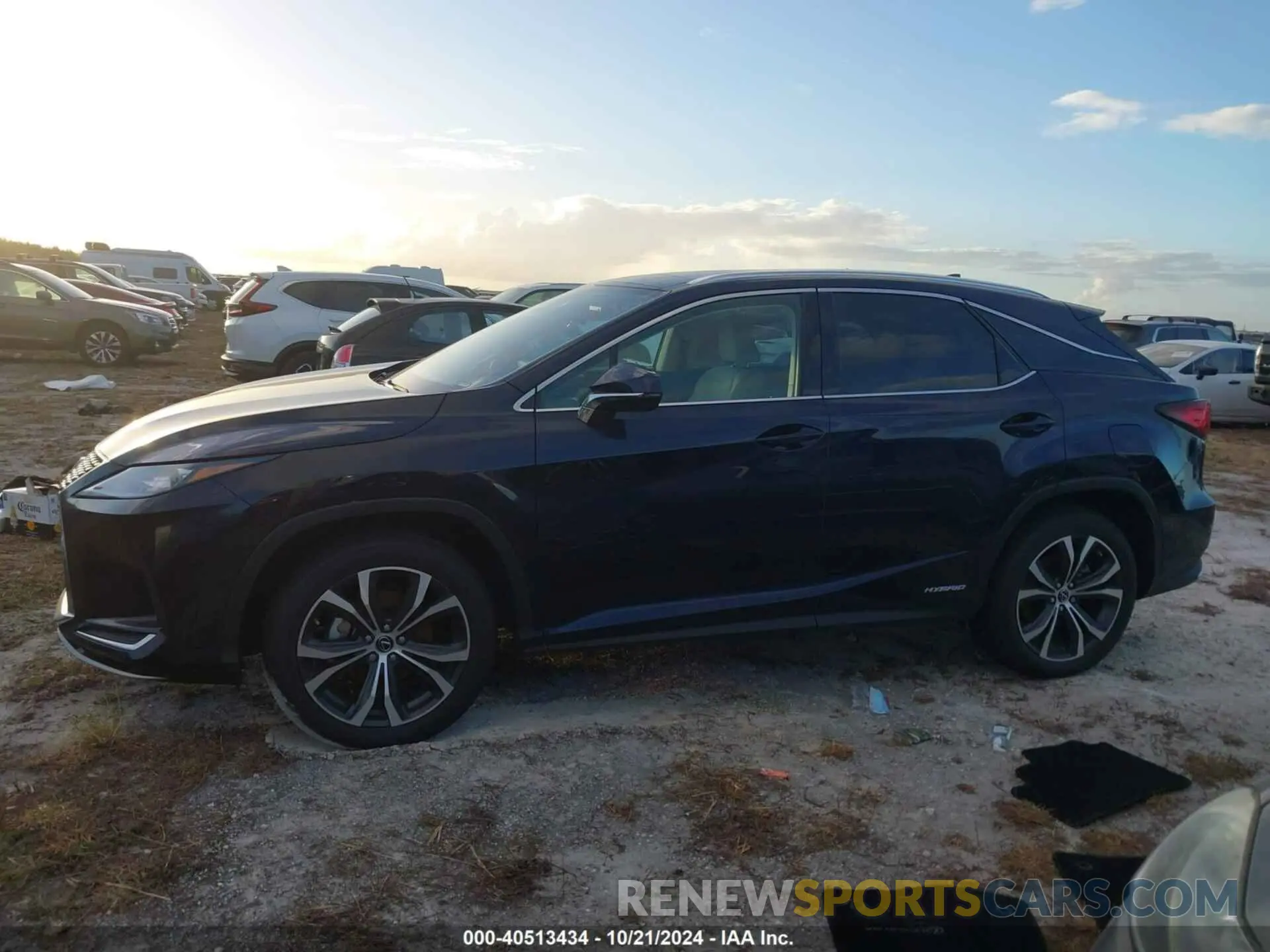 14 fotografías del automóvil dañado 2T2HGMDA4MC071668 LEXUS RX 450H 2021