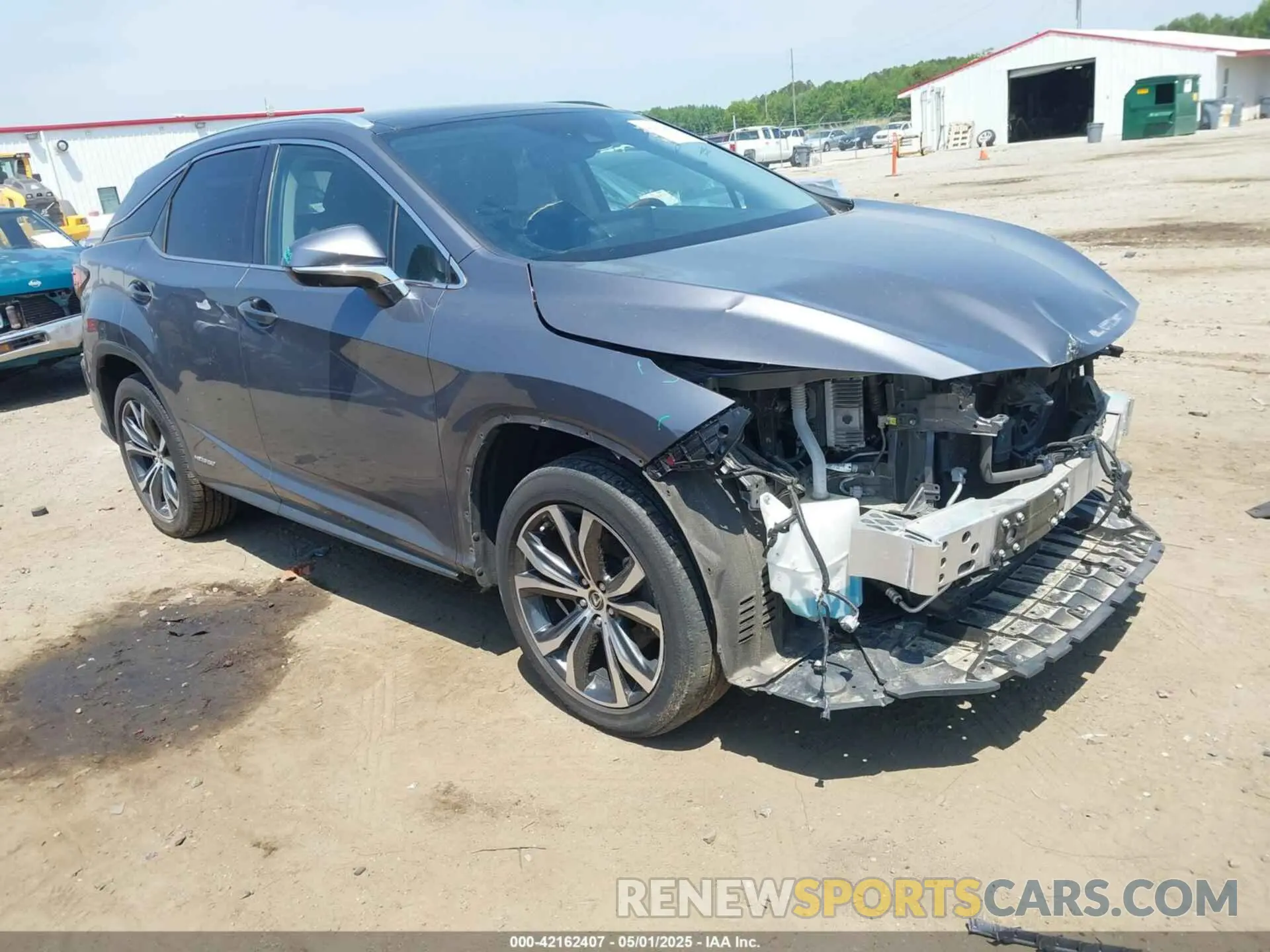 1 fotografías del automóvil dañado 2T2HGMDA6MC065516 LEXUS RX 450H 2021