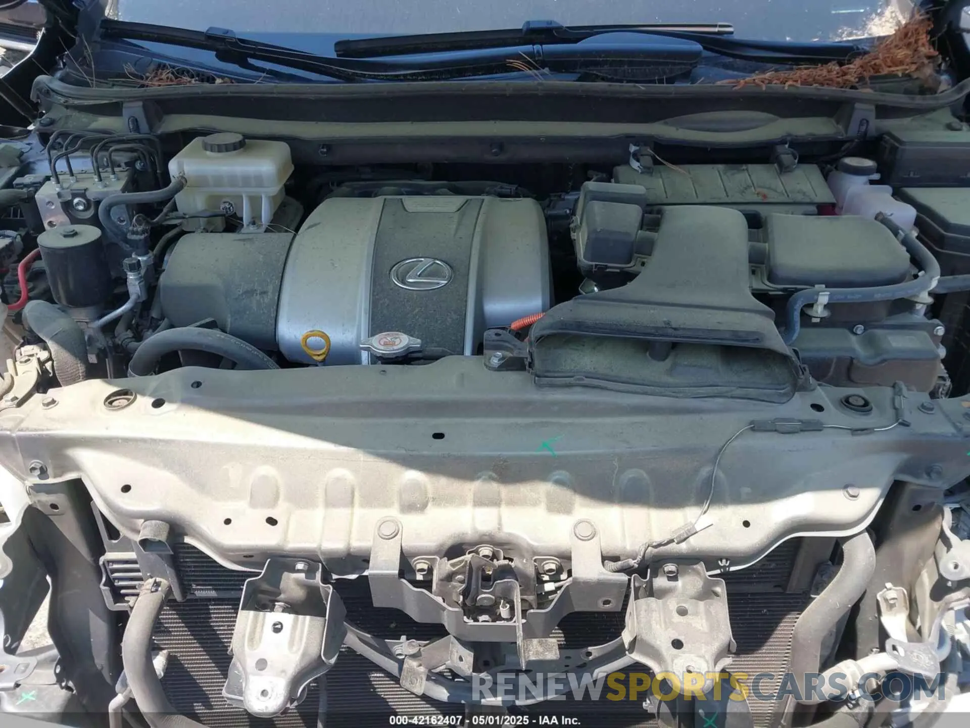 10 fotografías del automóvil dañado 2T2HGMDA6MC065516 LEXUS RX 450H 2021
