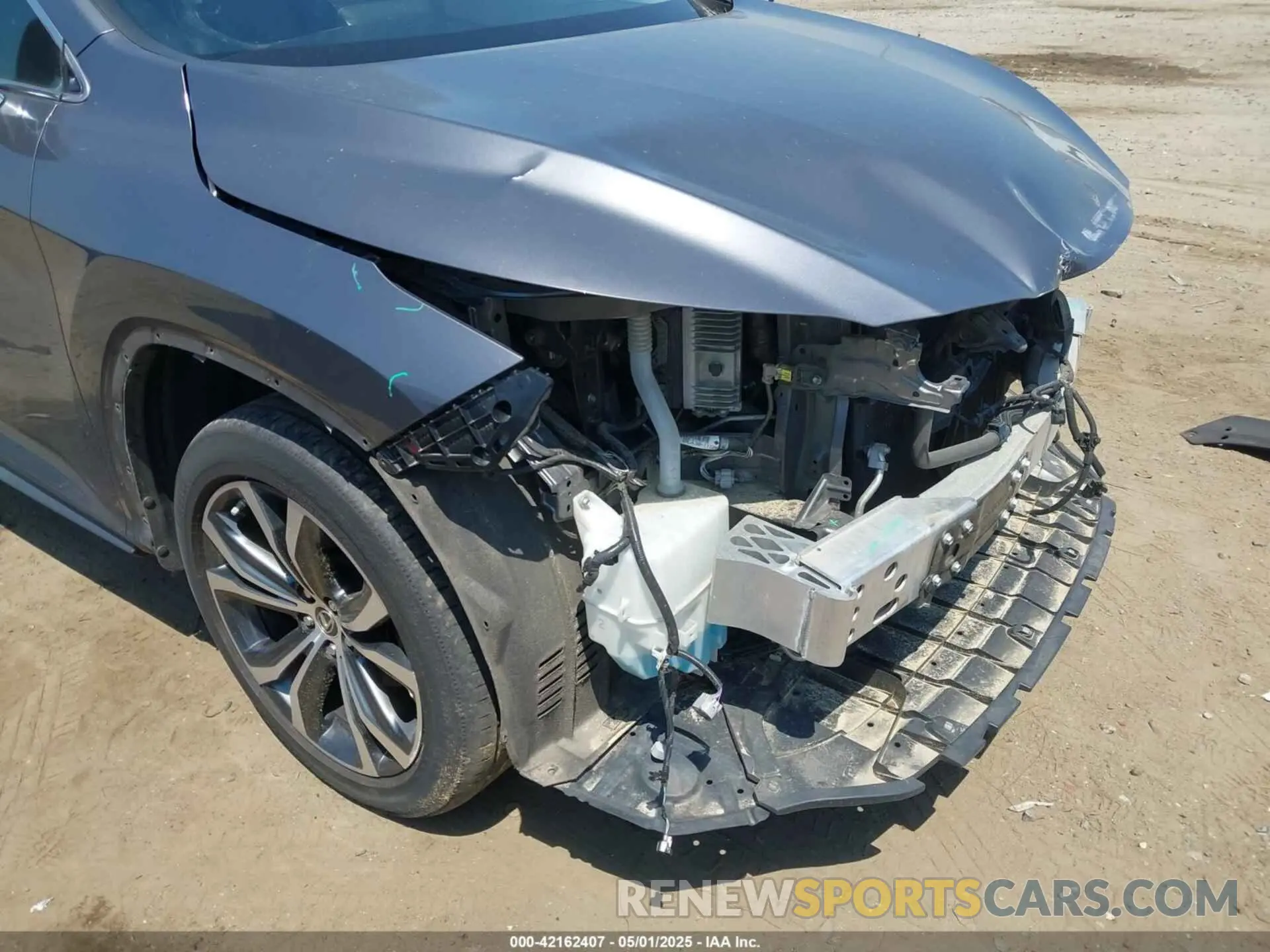 18 fotografías del automóvil dañado 2T2HGMDA6MC065516 LEXUS RX 450H 2021
