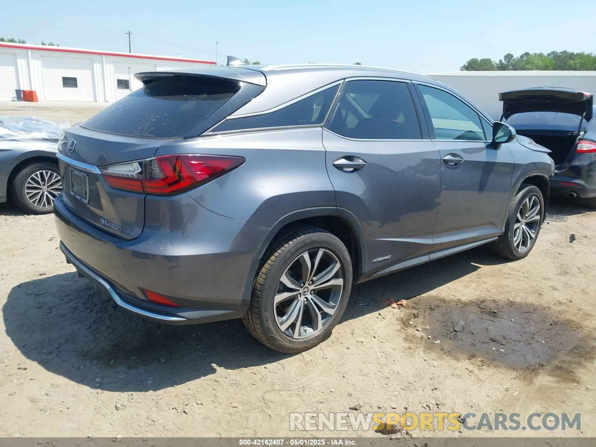 4 fotografías del automóvil dañado 2T2HGMDA6MC065516 LEXUS RX 450H 2021