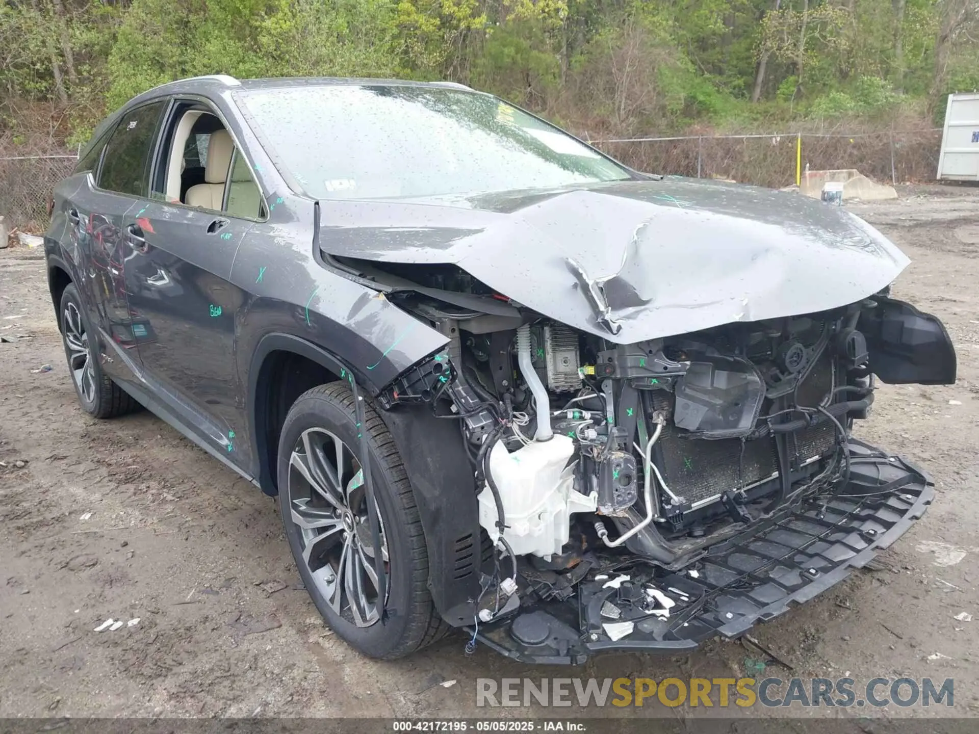 1 fotografías del automóvil dañado 2T2HGMDA7MC058171 LEXUS RX 450H 2021