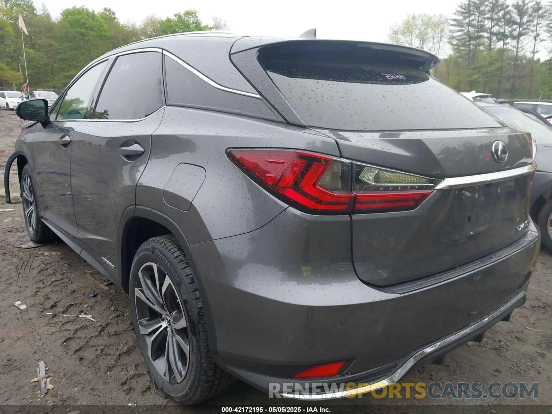 3 fotografías del automóvil dañado 2T2HGMDA7MC058171 LEXUS RX 450H 2021