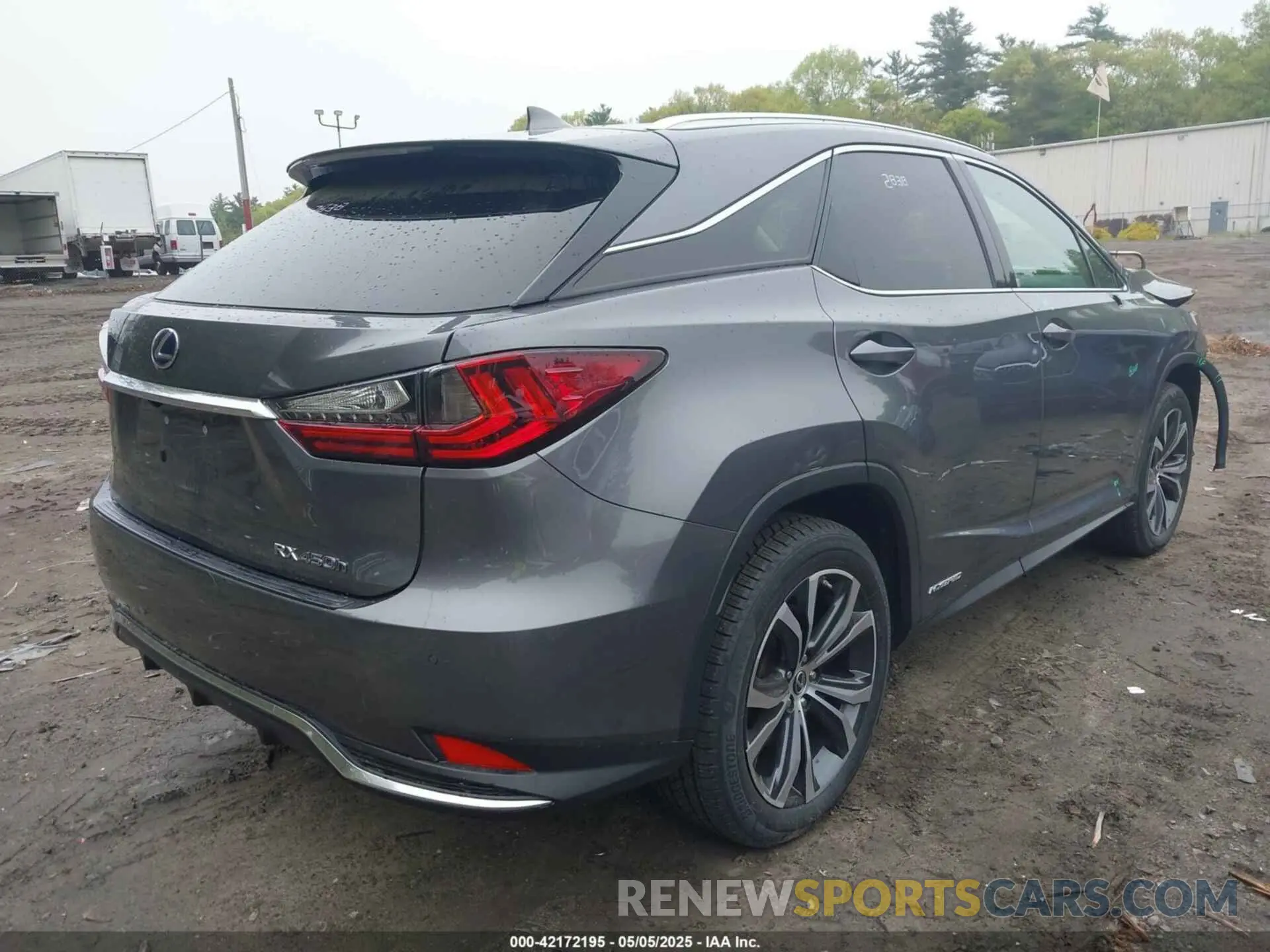 4 fotografías del automóvil dañado 2T2HGMDA7MC058171 LEXUS RX 450H 2021
