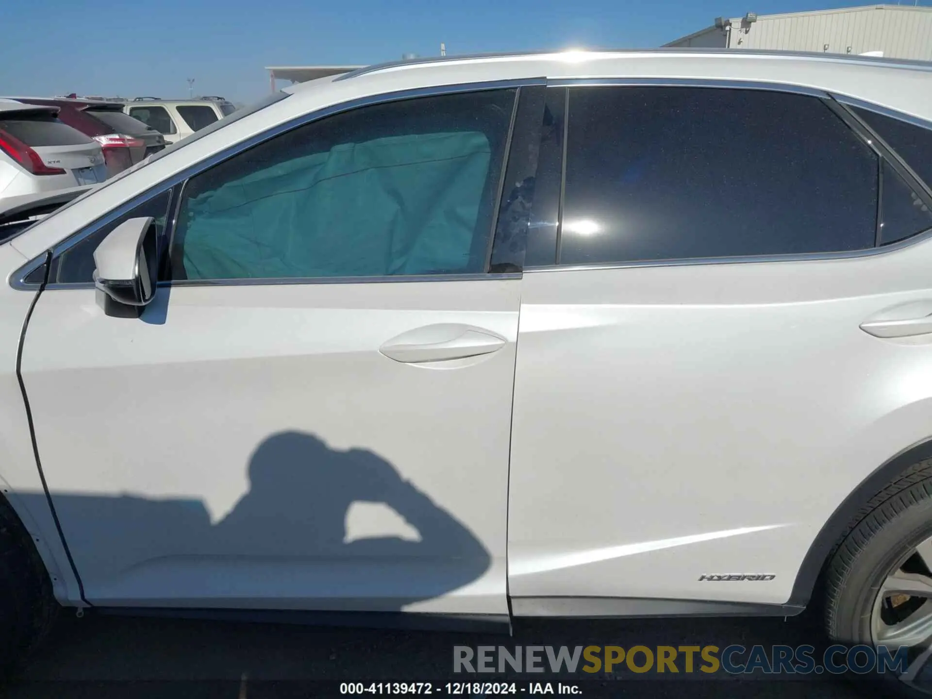 14 fotografías del automóvil dañado 2T2HGMDAXMC062425 LEXUS RX 450H 2021