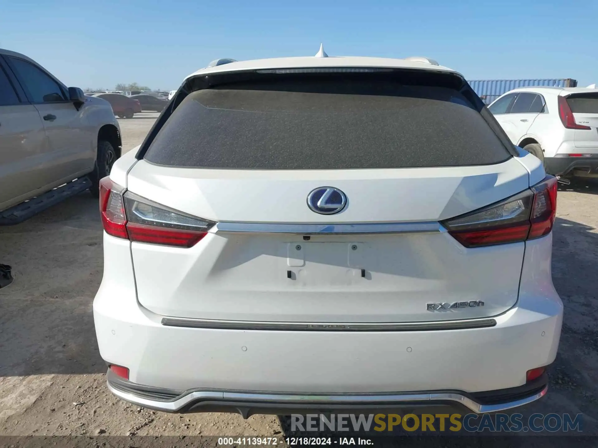 16 fotografías del automóvil dañado 2T2HGMDAXMC062425 LEXUS RX 450H 2021