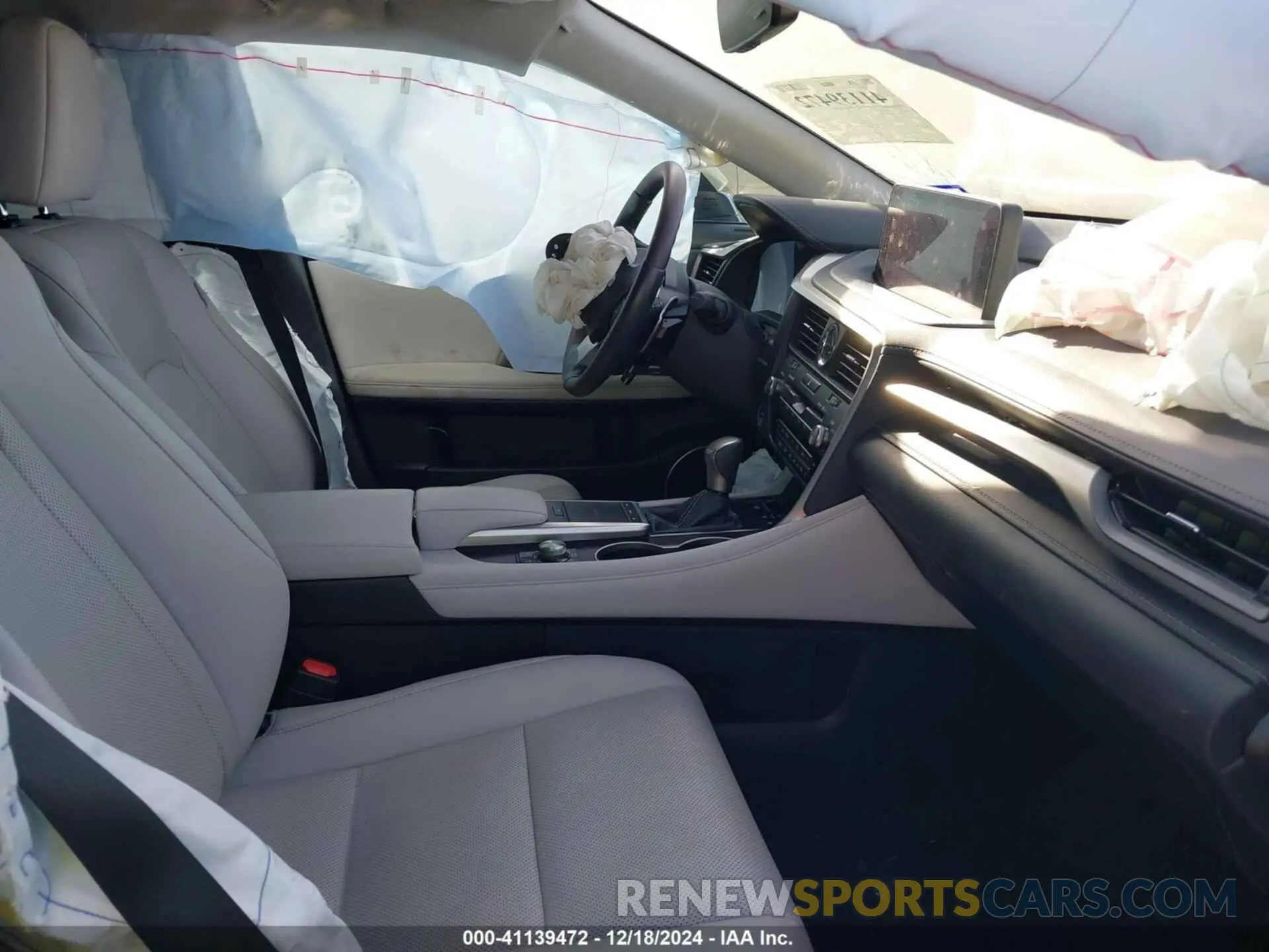 5 fotografías del automóvil dañado 2T2HGMDAXMC062425 LEXUS RX 450H 2021