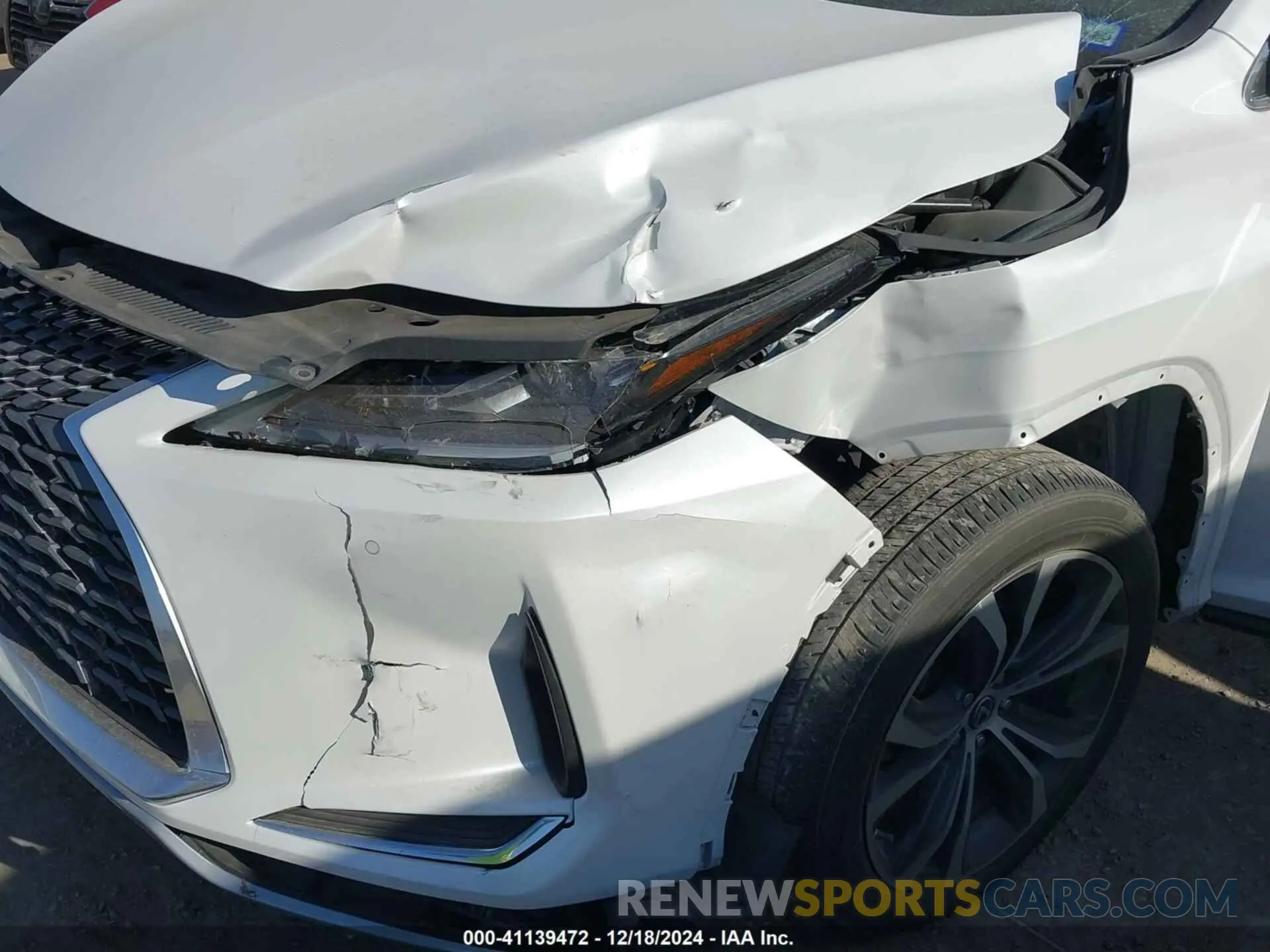 6 fotografías del automóvil dañado 2T2HGMDAXMC062425 LEXUS RX 450H 2021