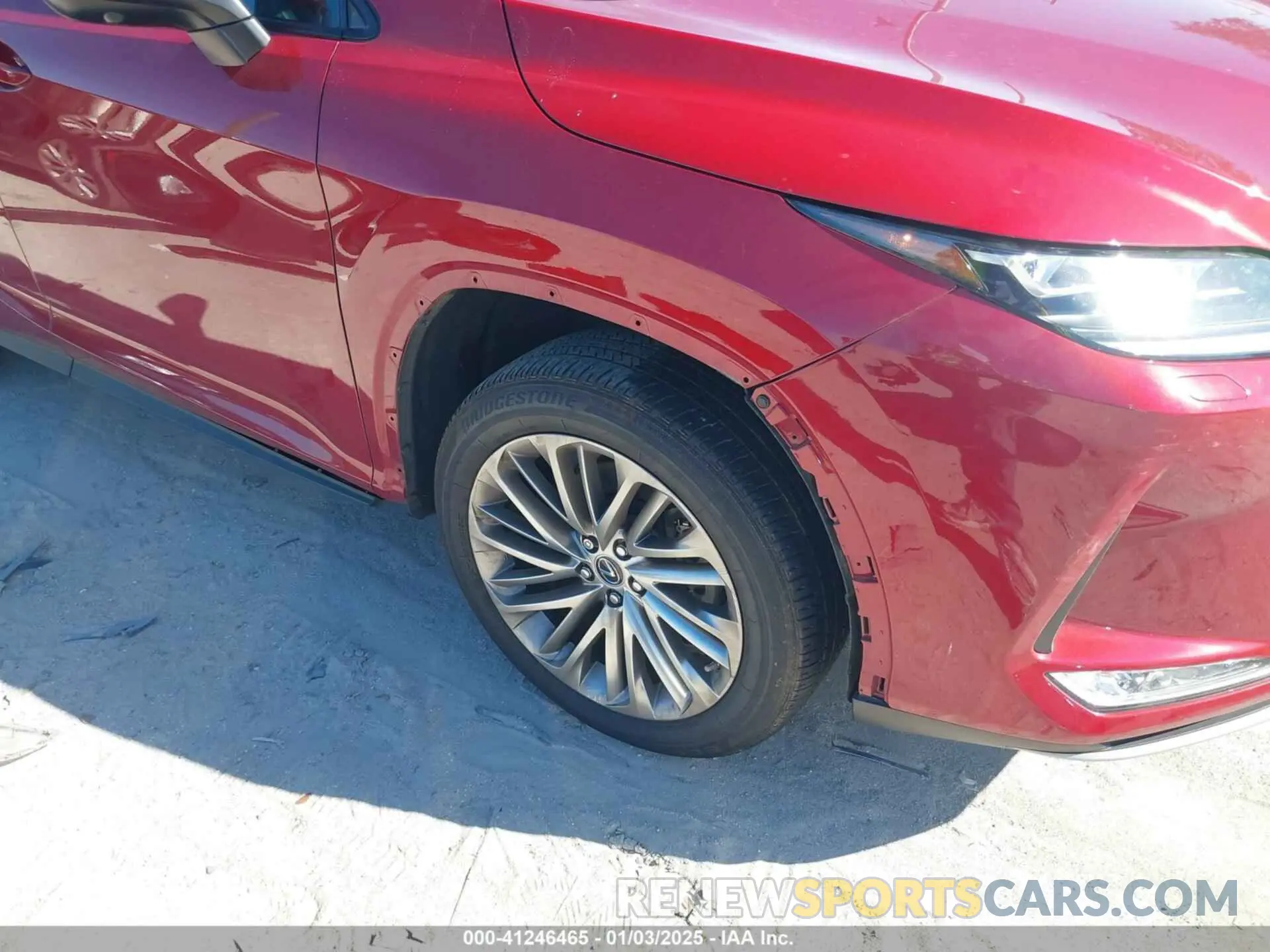 22 fotografías del automóvil dañado 2T2JGMDA1MC065053 LEXUS RX 450H 2021